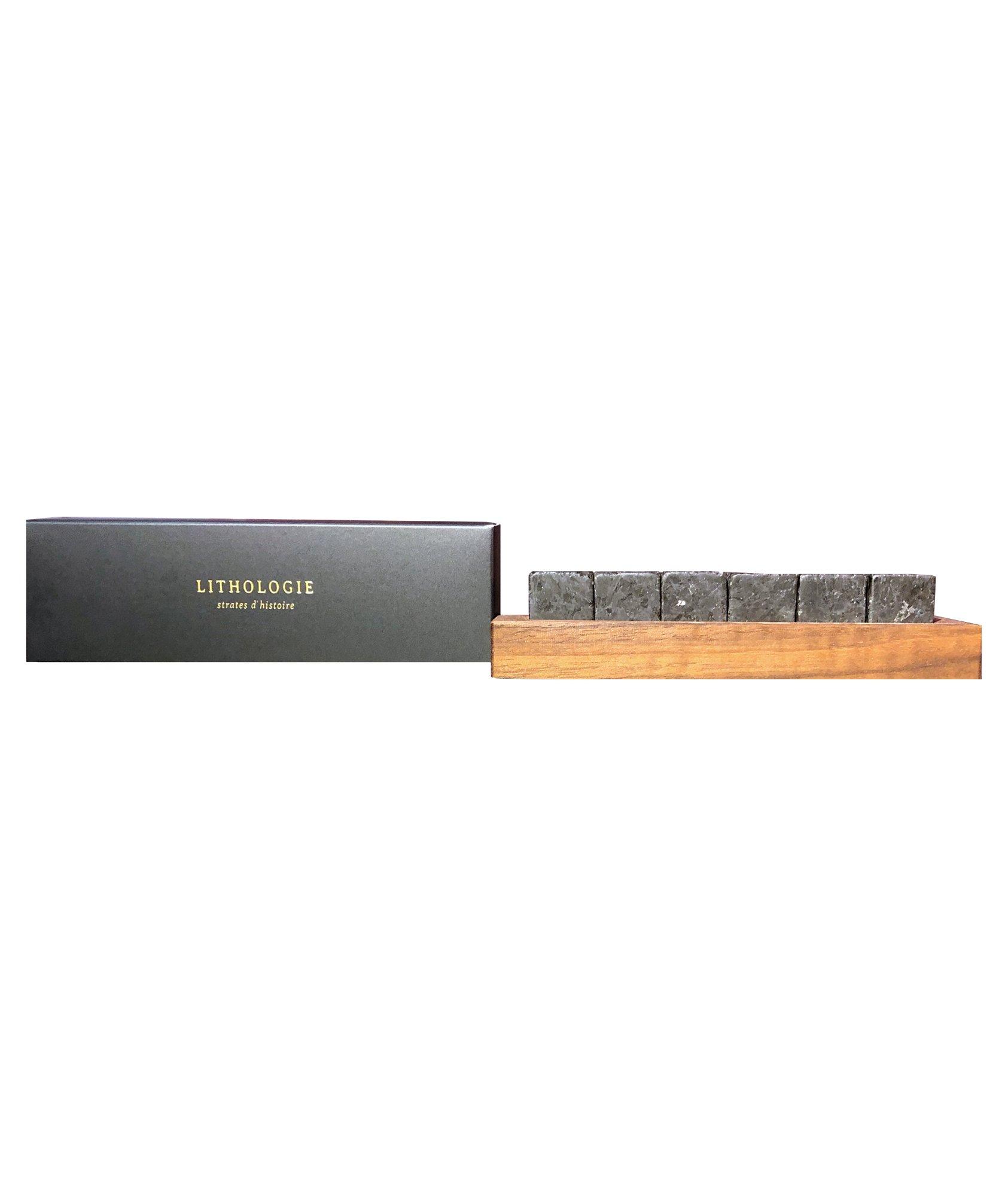 Anorthosite Lac St-Jean Whisky Stones 6-Pack Set  image 0