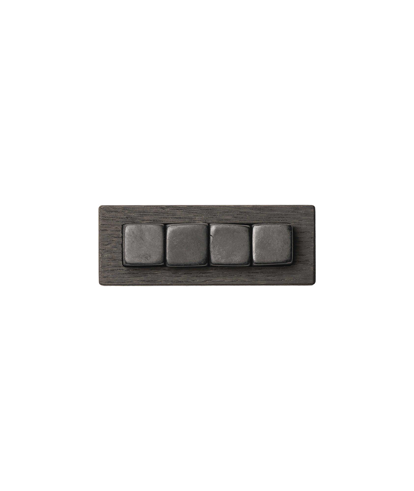 Dark Granulite Whisky Stones 4-Pack Set  image 0