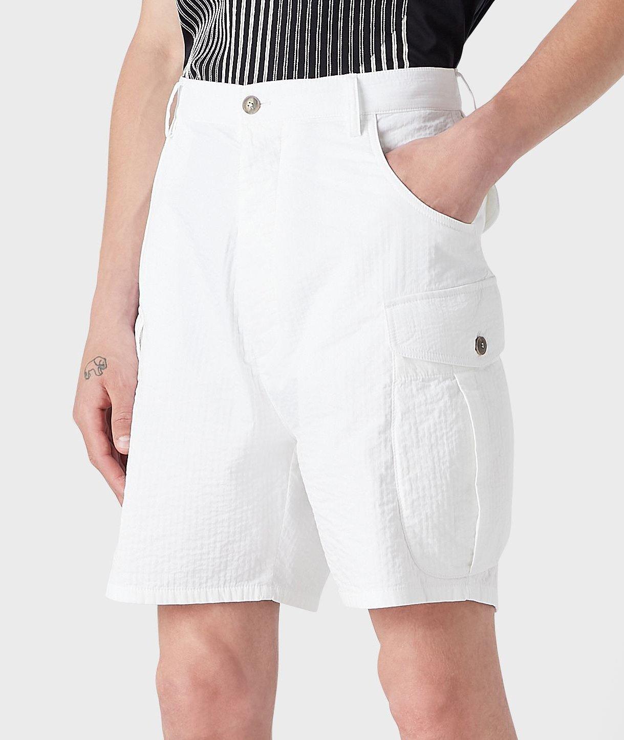 Short en mélange de coton image 1