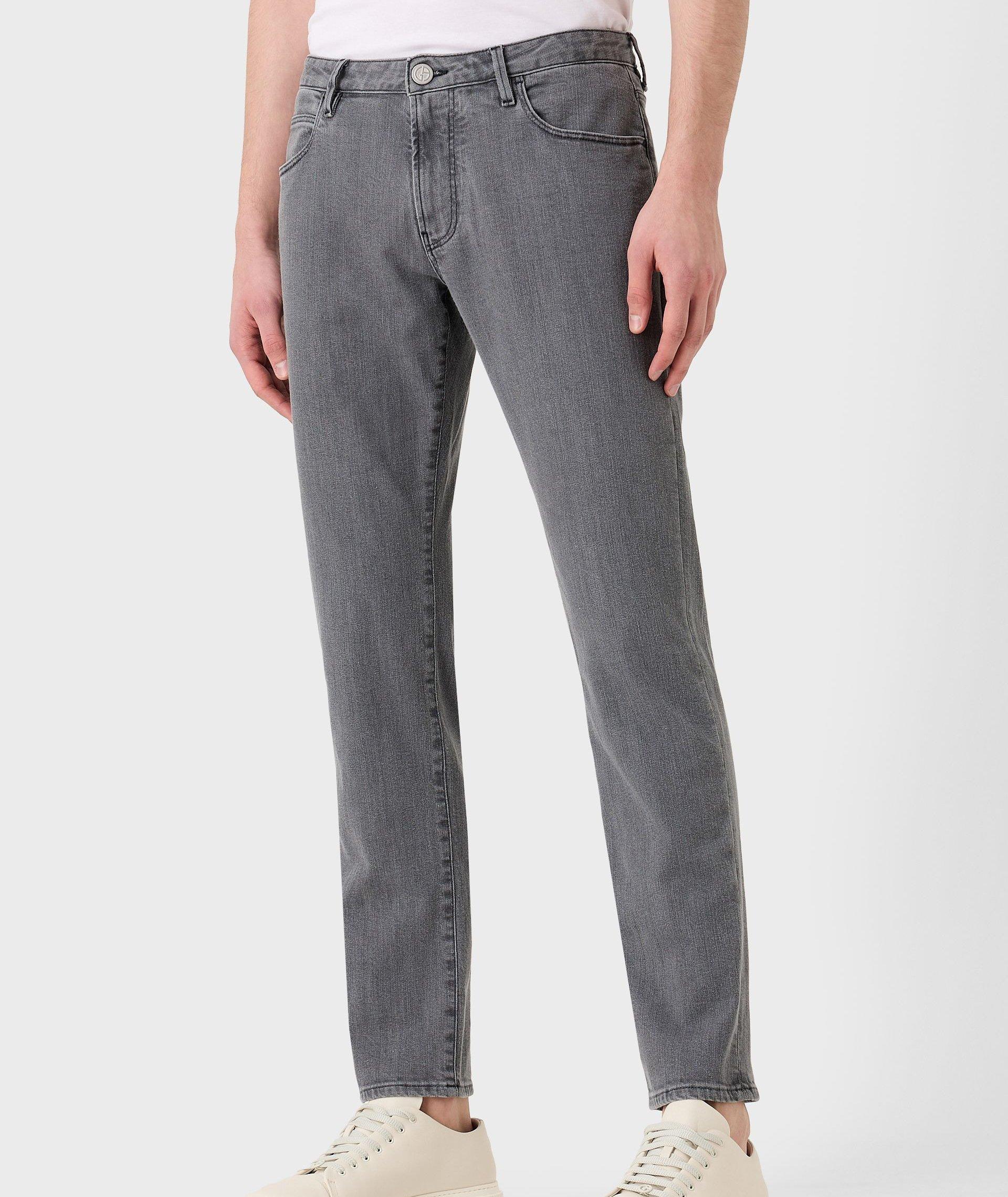 Slim-Fit Stretch-Cotton Jeans image 1