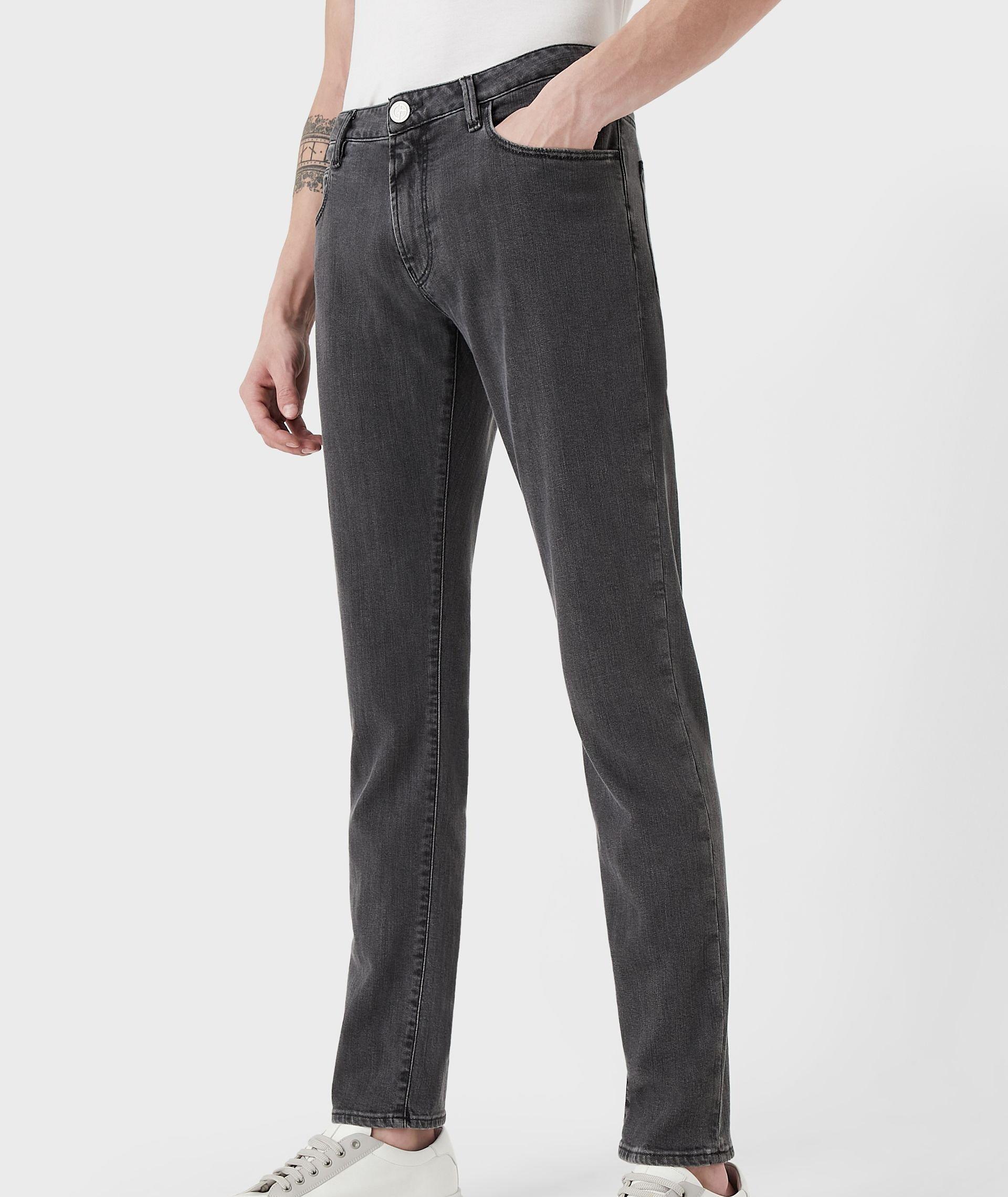 Slim-Fit Stretch-Cotton Jeans image 1