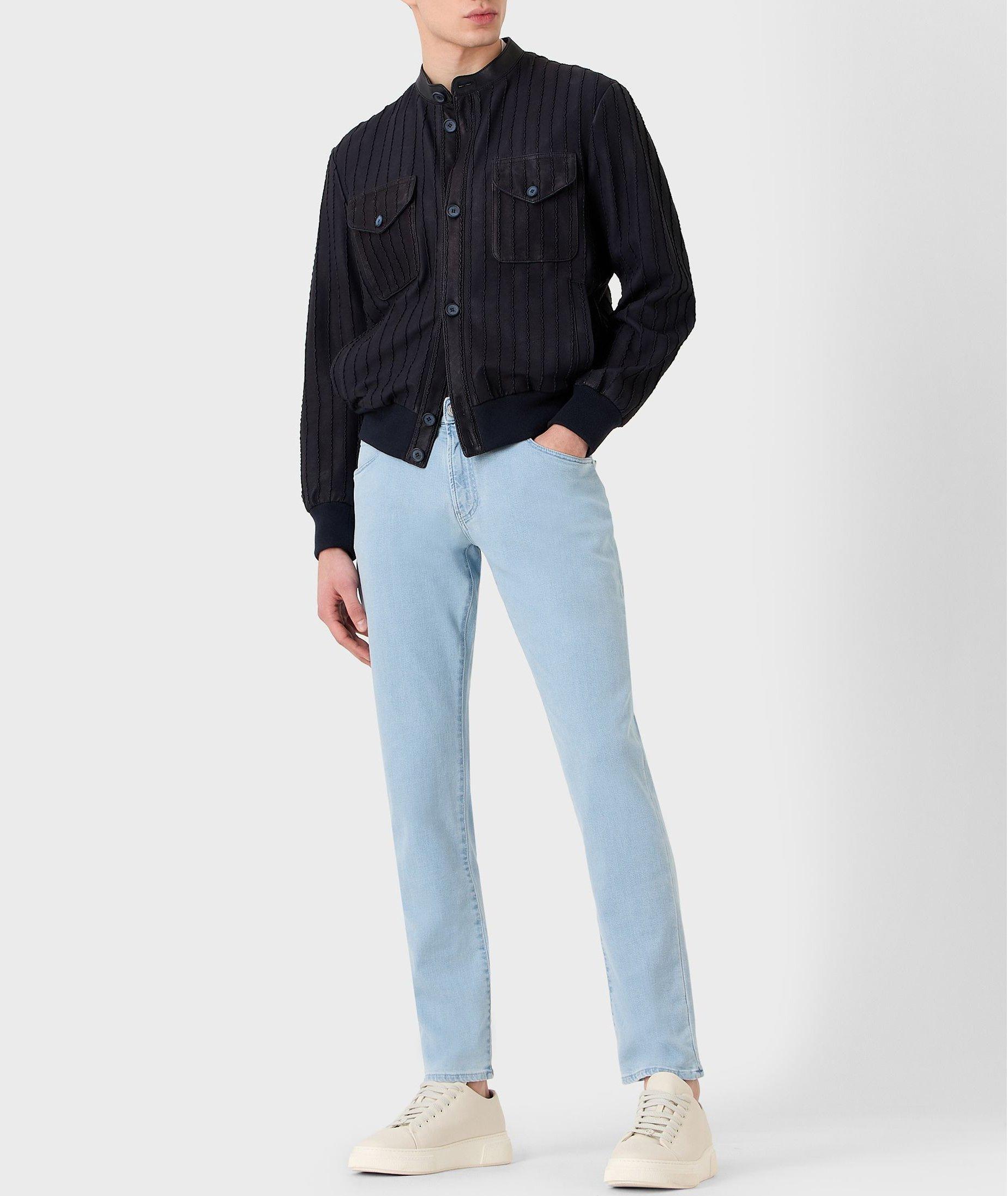 Slim-Fit Stretch-Cotton Jeans image 3