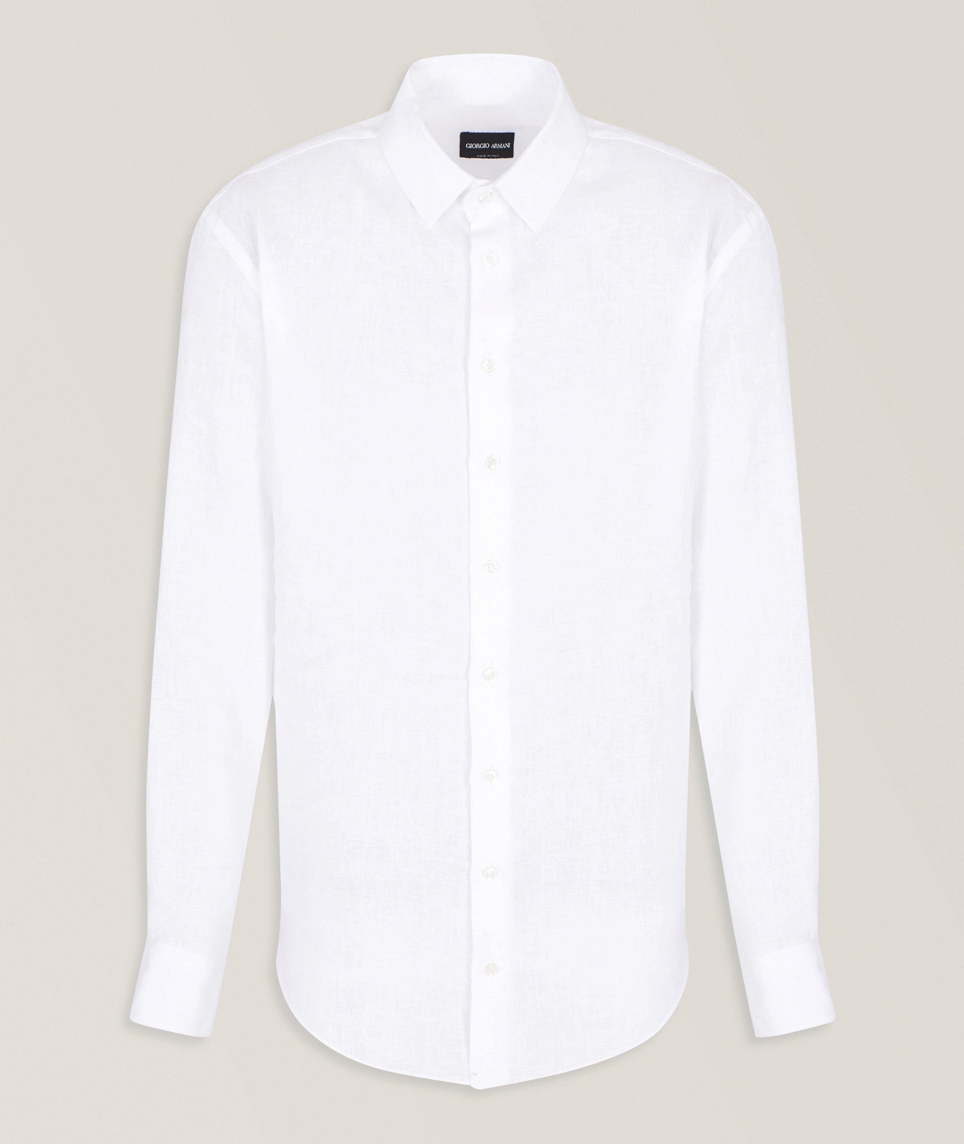 Relaxed-Fit Linen Shirt image 0