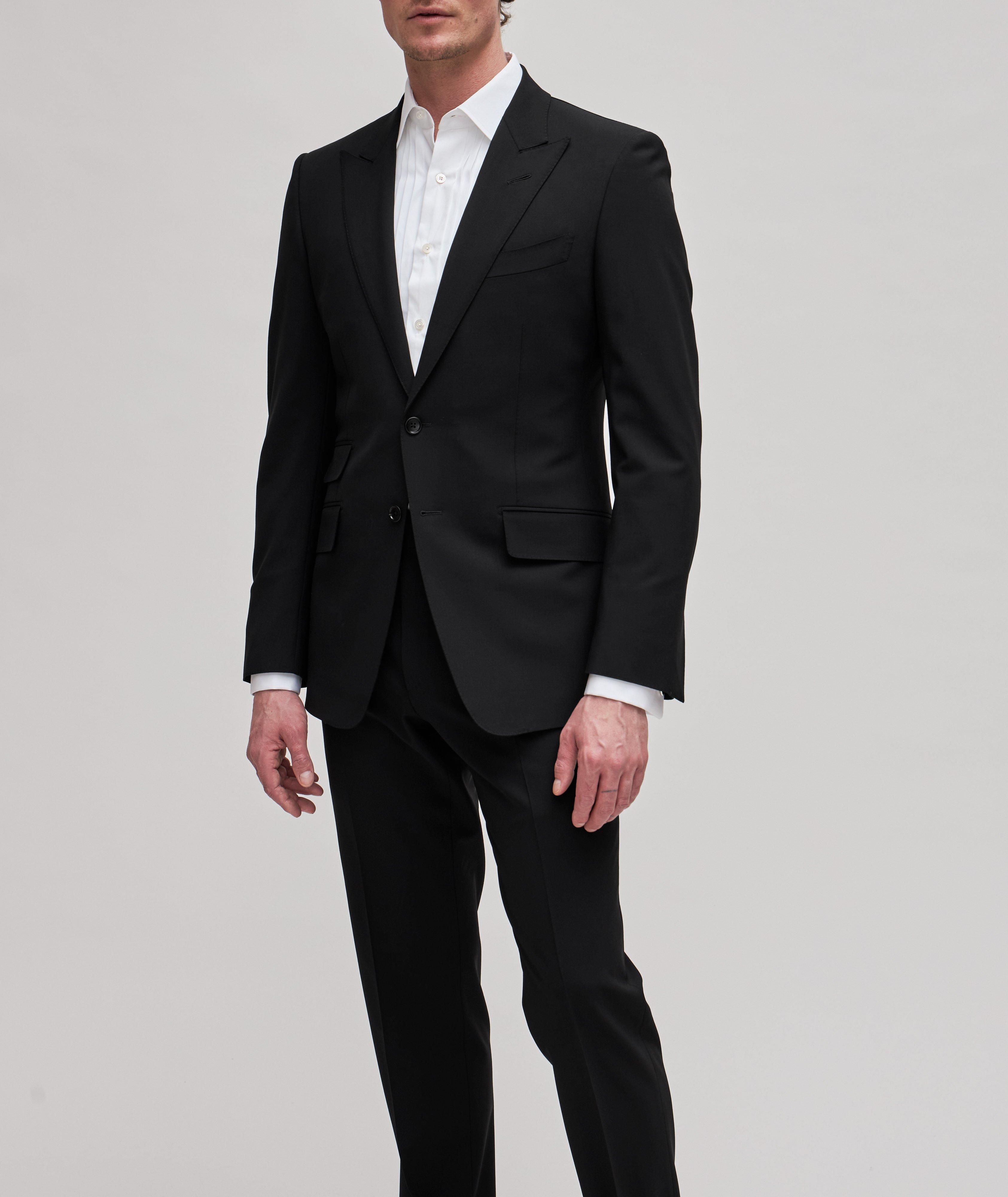Shelton Plain Weave Stretch-Wool Suit image 1