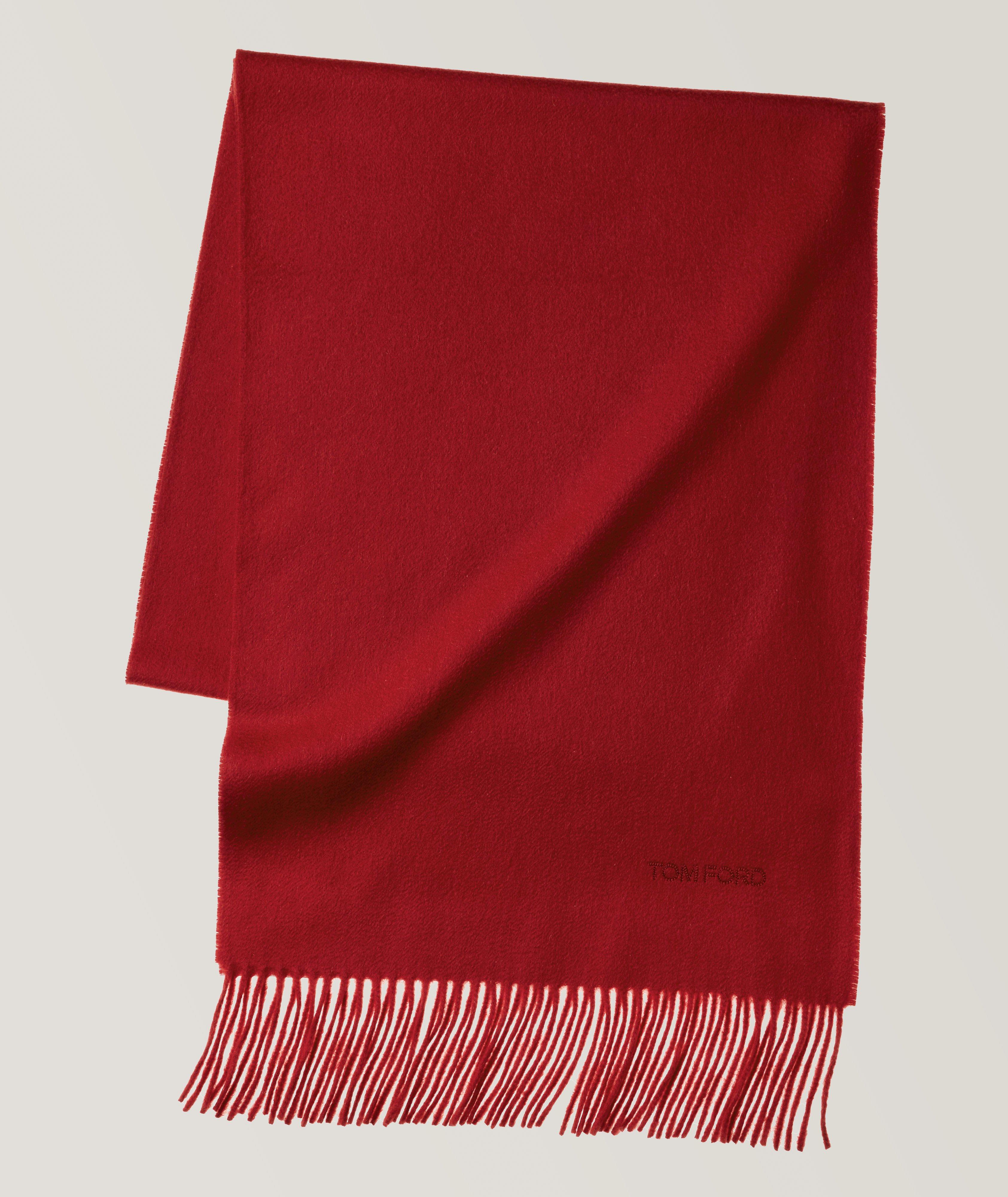 Fringed Cashmere Day Scarf image 0