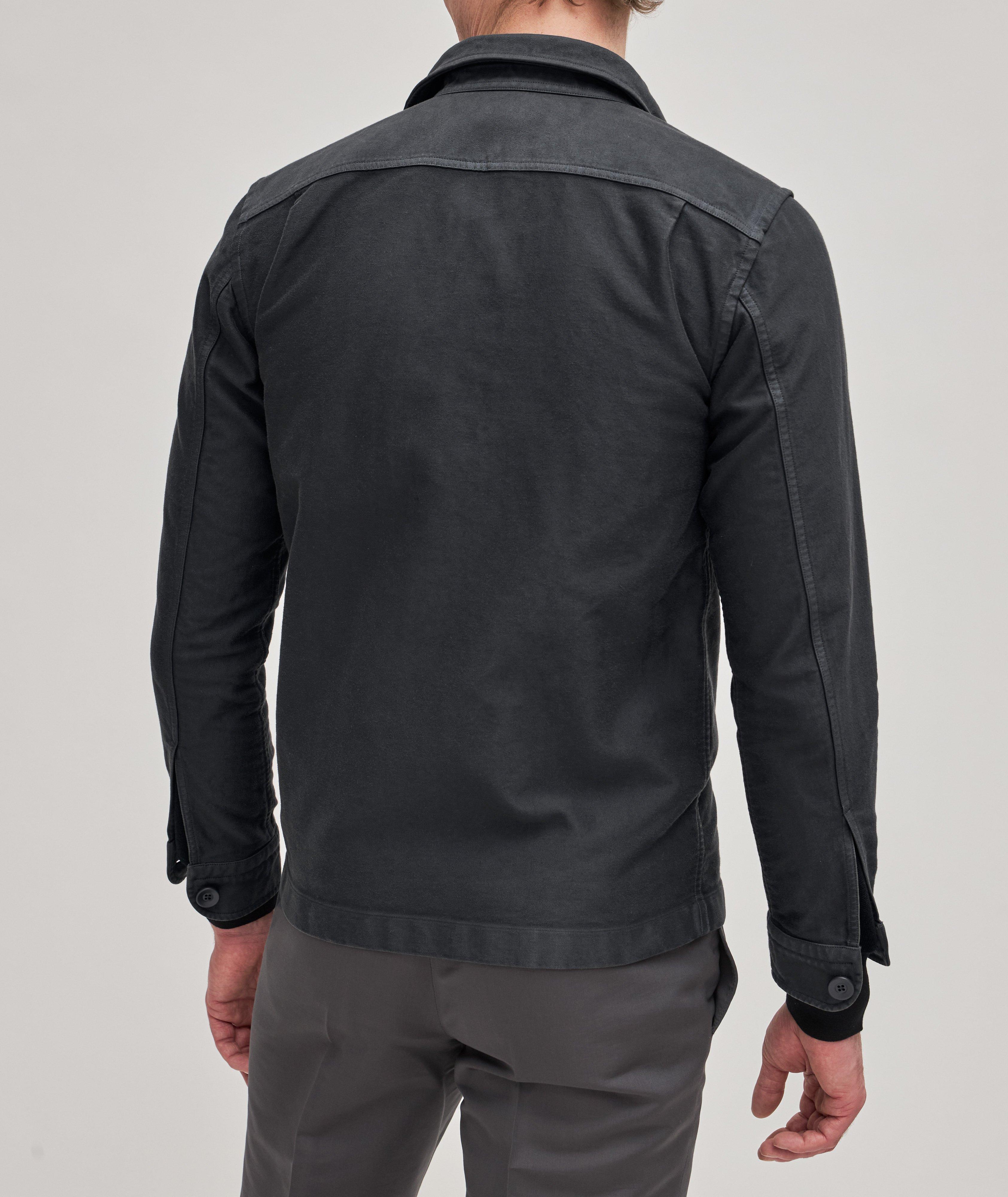 Cotton-Satin Overshirt image 3