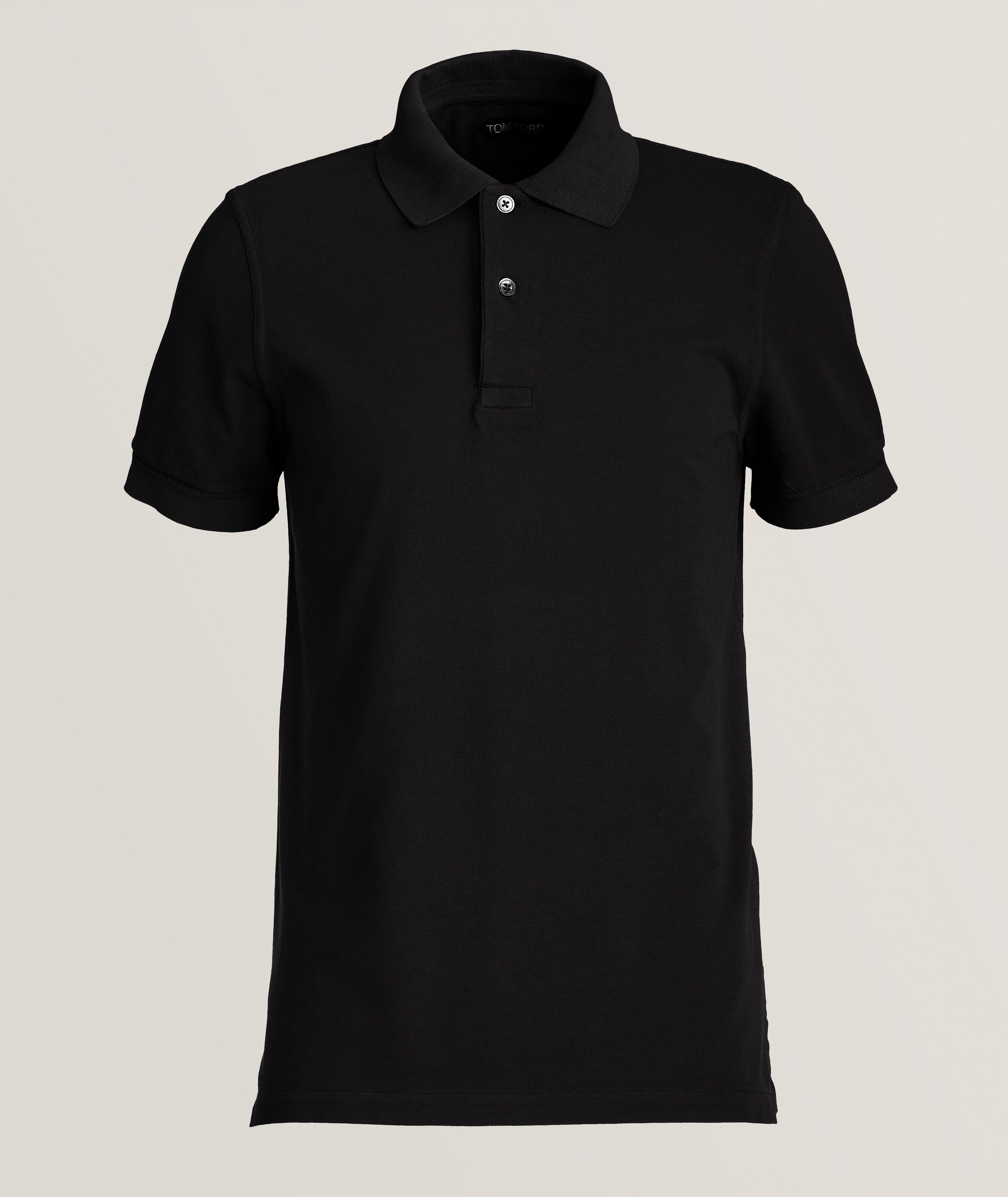 Polo de tennis en coton piqué image 0