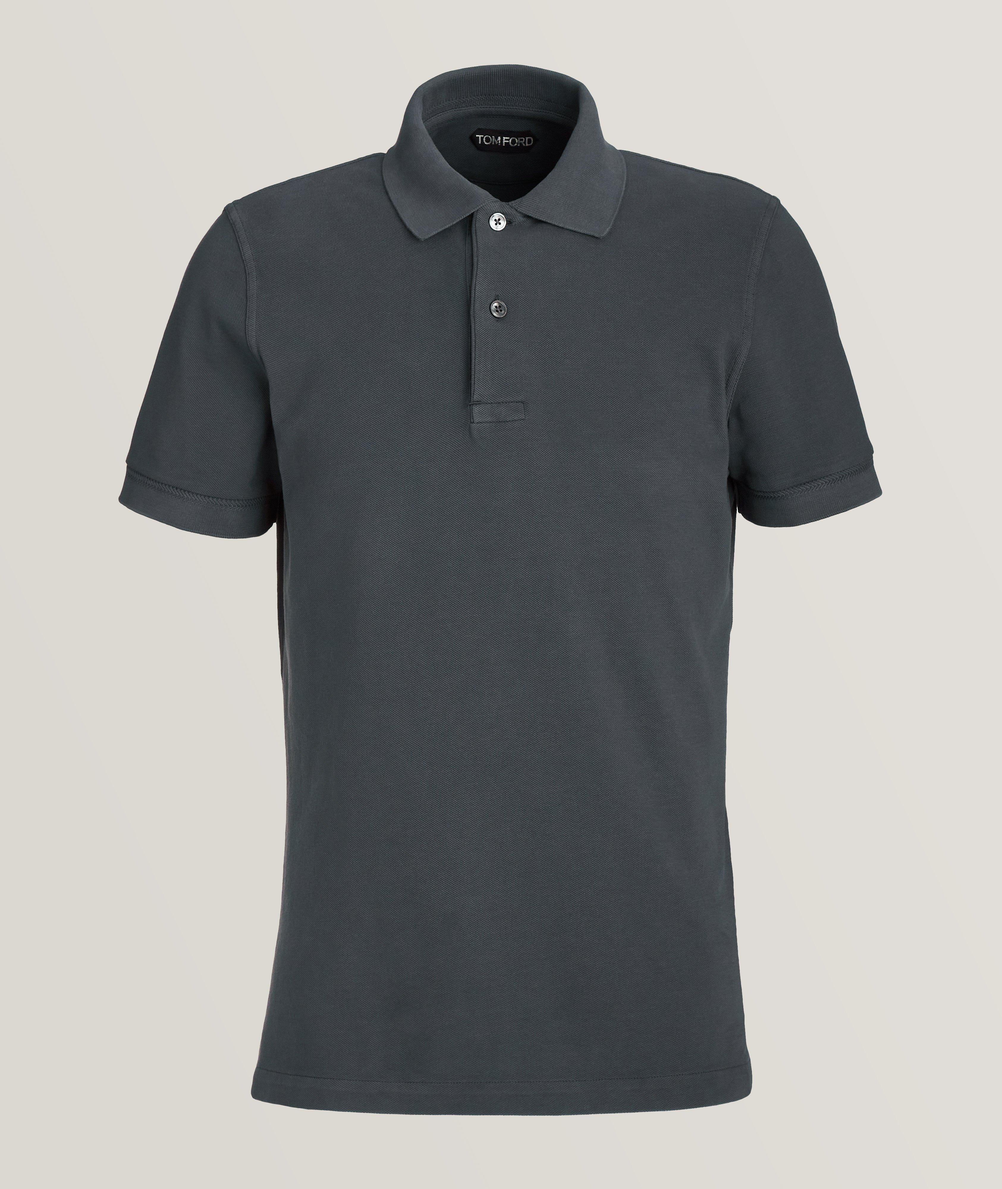 Polo de tennis en coton piqué image 0