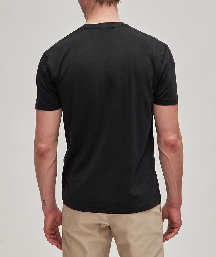 Mélange Cotton-Blend Crewneck T-Shirt image 2