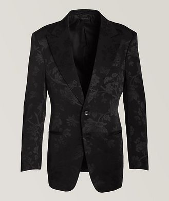 TOM FORD Cooper Peony Jacquard Cocktail Jacket