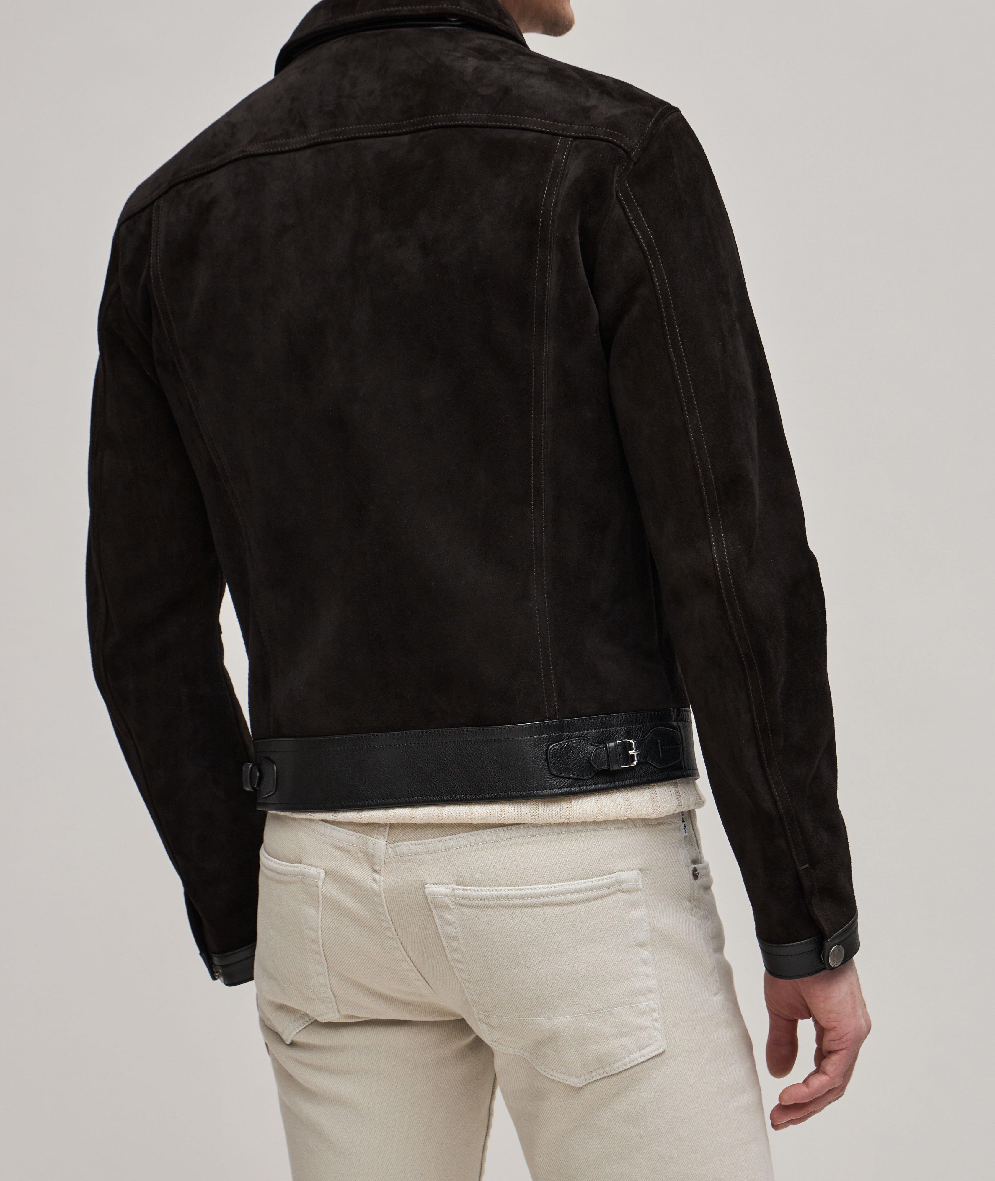 Blouson en suède de veau image 2