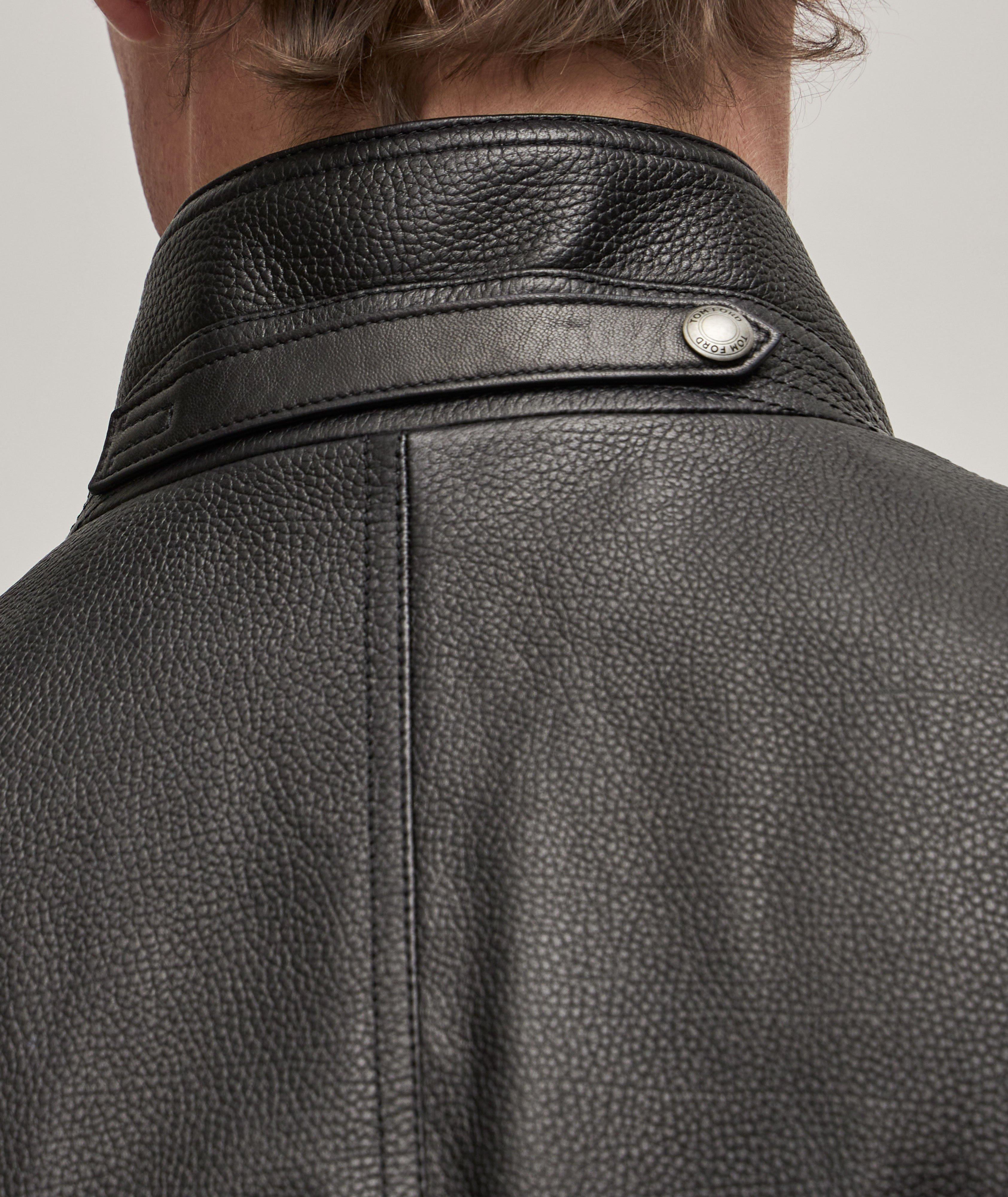 TOM FORD Lambskin Harrington Jacket | Leather | Harry Rosen