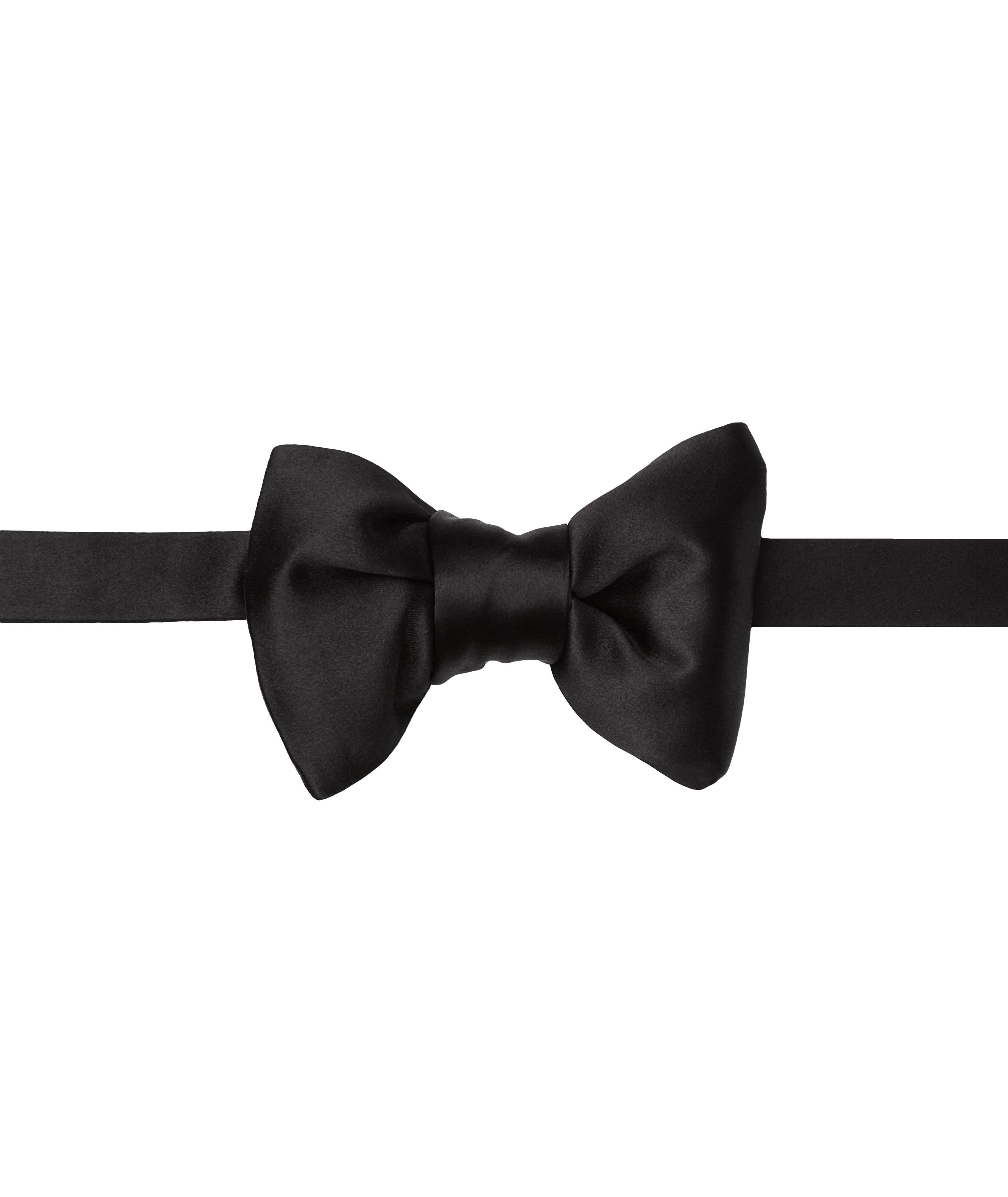 Solid Satin Bow Tie image 0