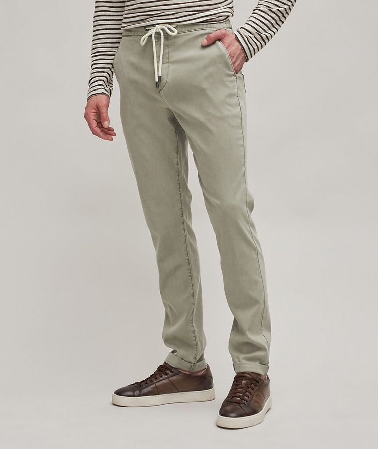 Pantalon Fraser en coton extensible à cordon image 1