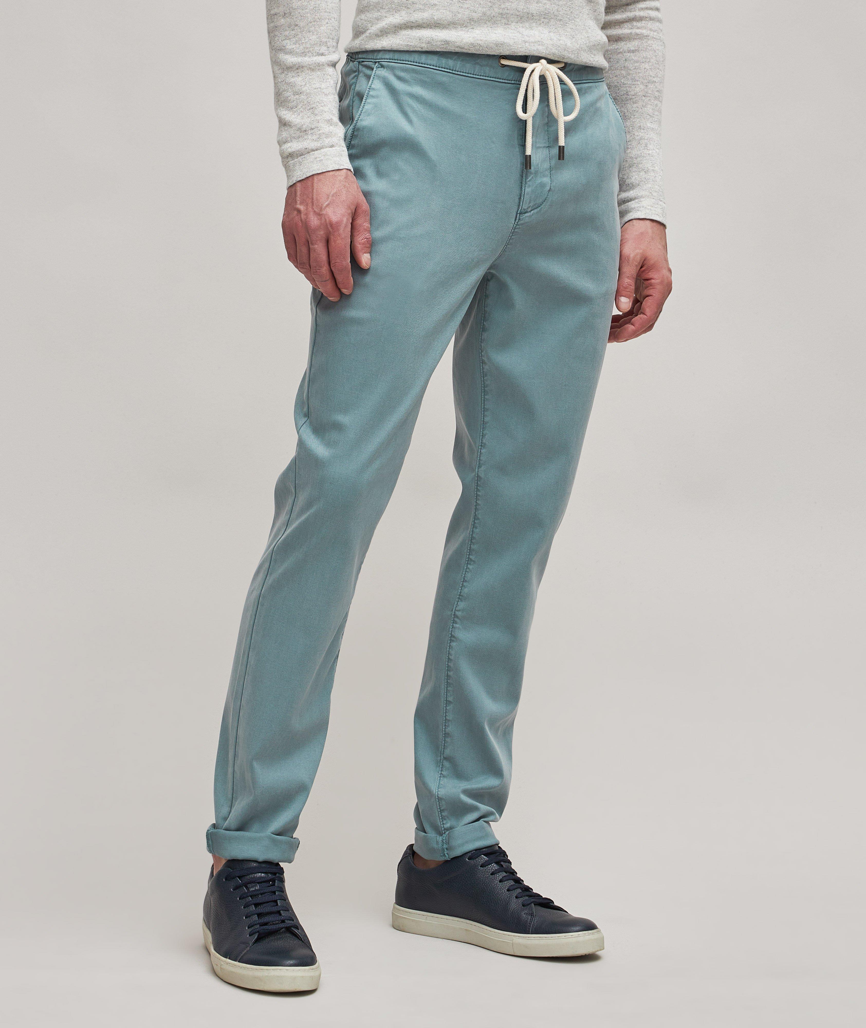 Fraser Stretch-Cotton Drawstring Pants image 1