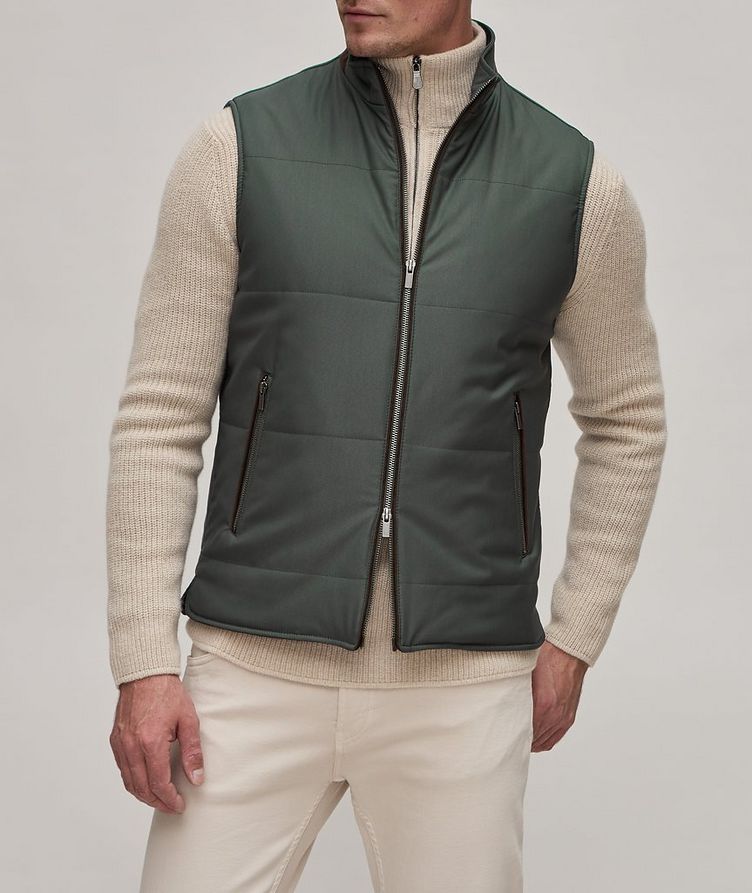 Mariano Light Frame Rain System Quilted Vest image 1