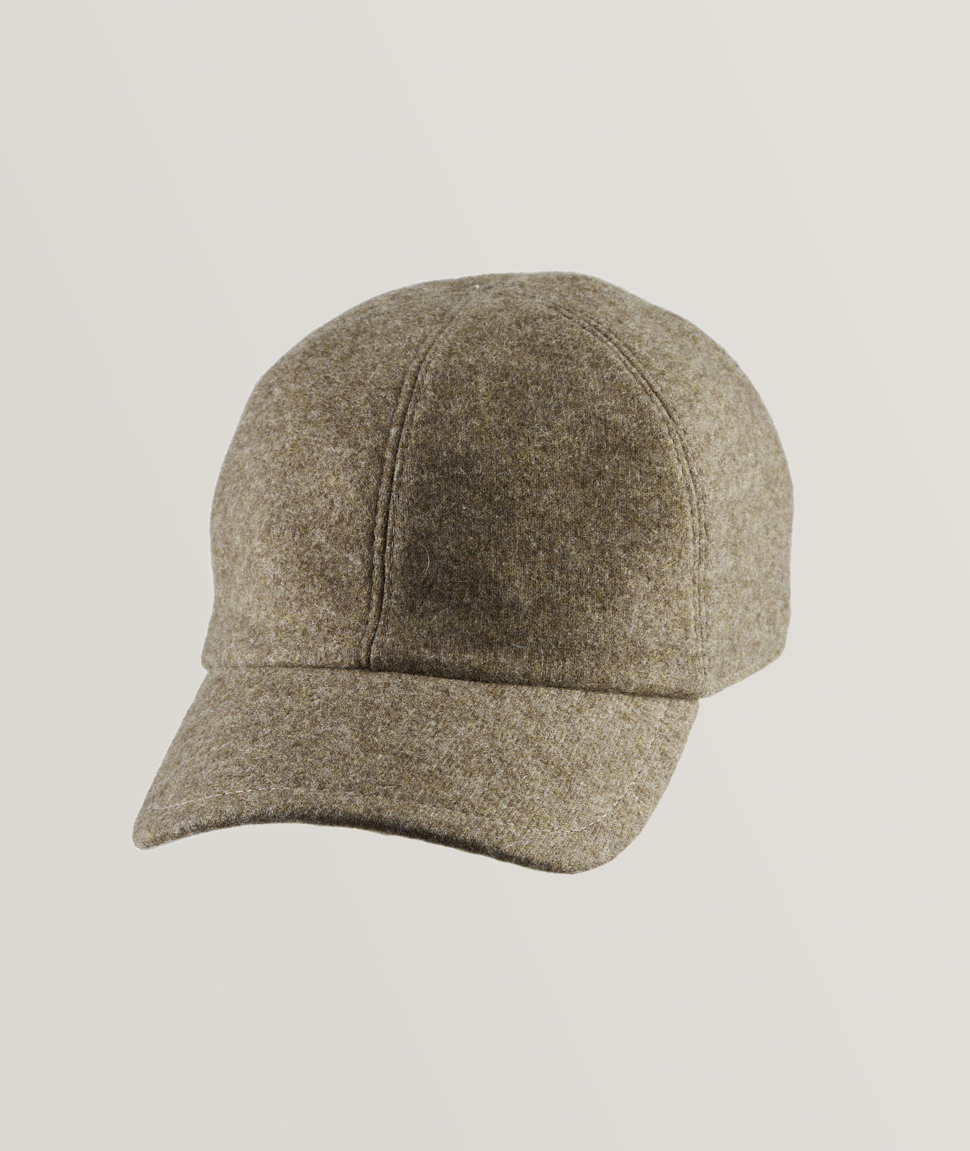 Cashmere Felt Baseball Cap image 0