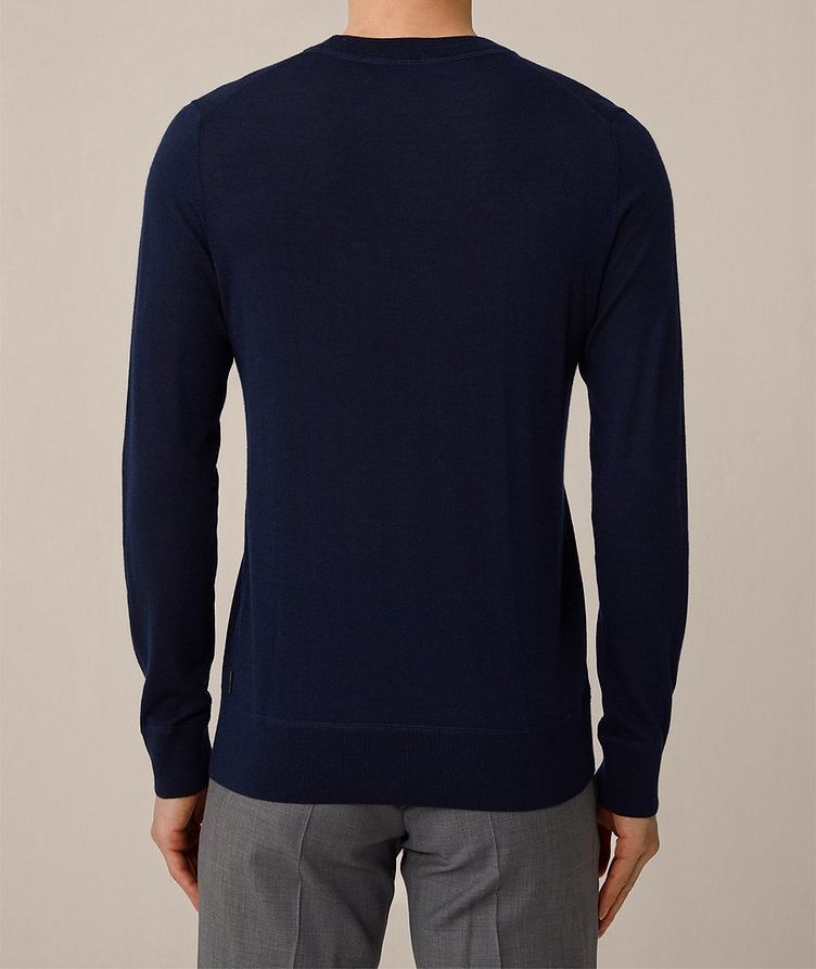 Wool-Silk & Cashmere Crewneck Sweater image 2