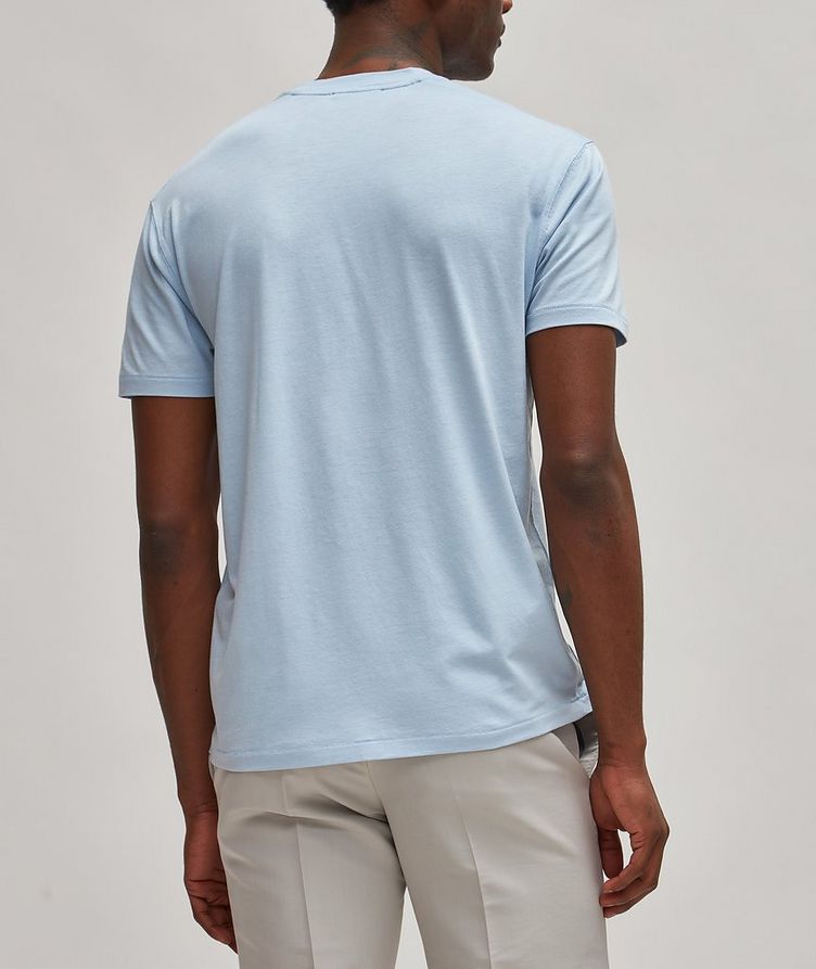 Short-Sleeve Lyocell-Cotton T-Shirt image 2