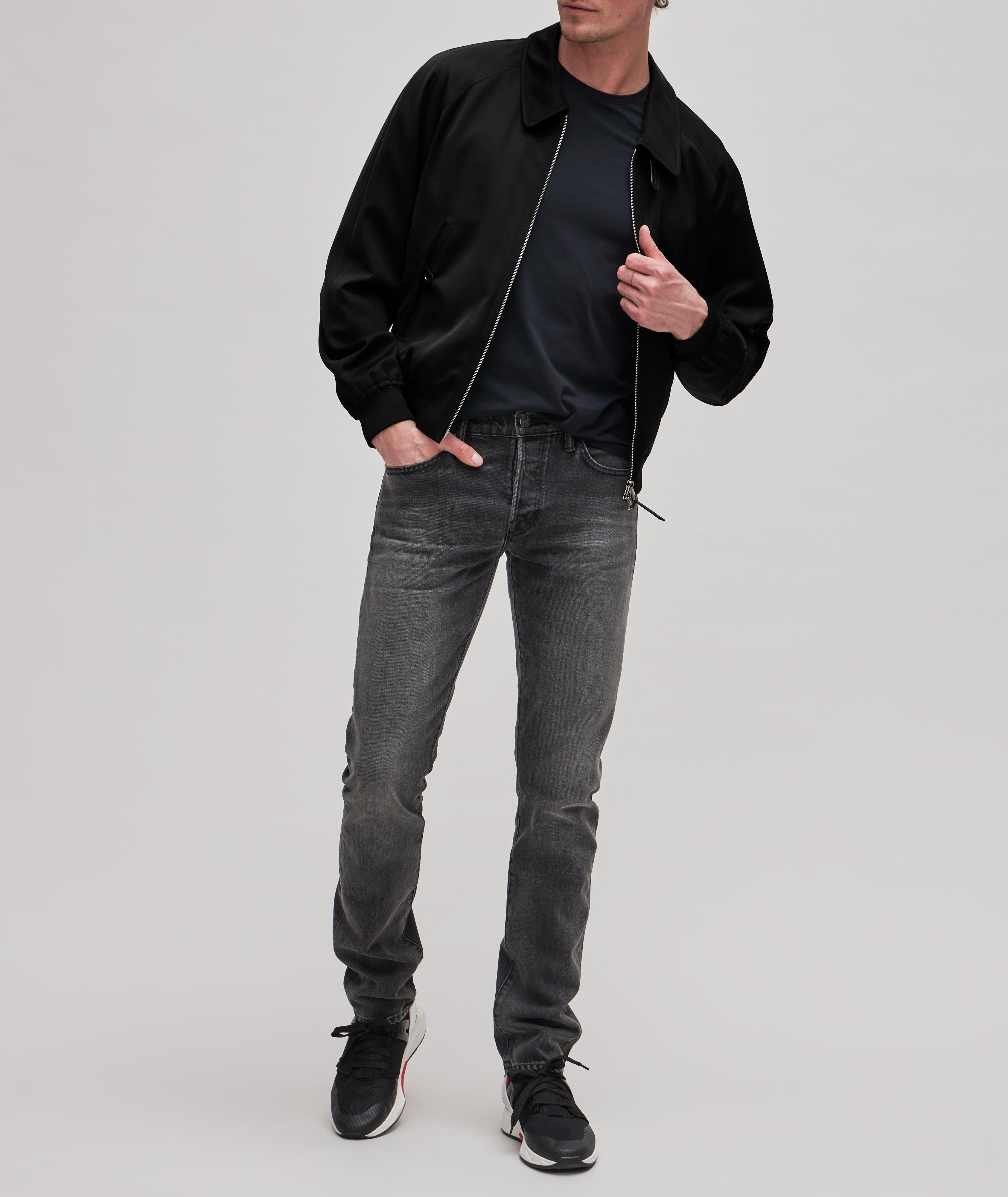 Viscose-Wool Blouson Jacket image 1