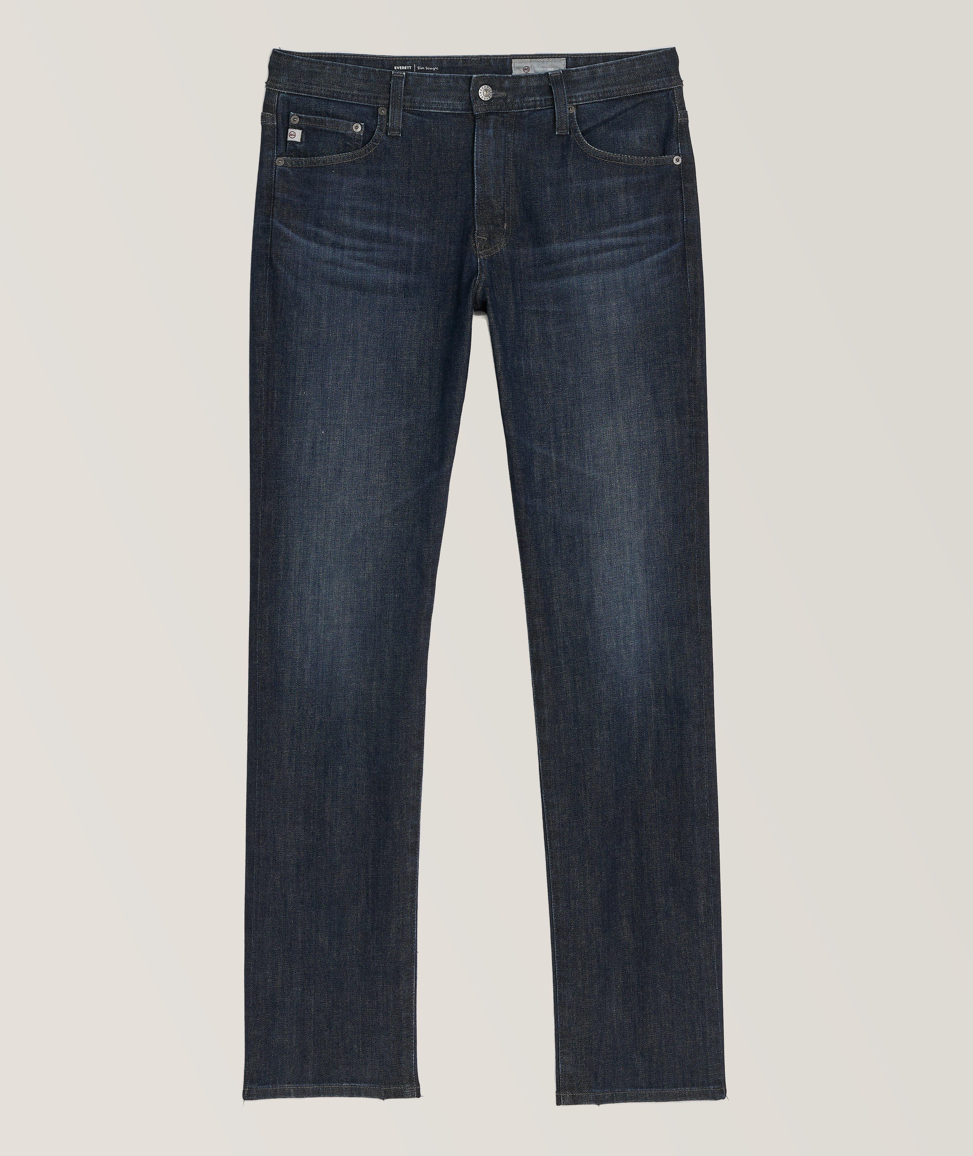 Everett Slim Straight Stretch-Cotton Jeans image 0