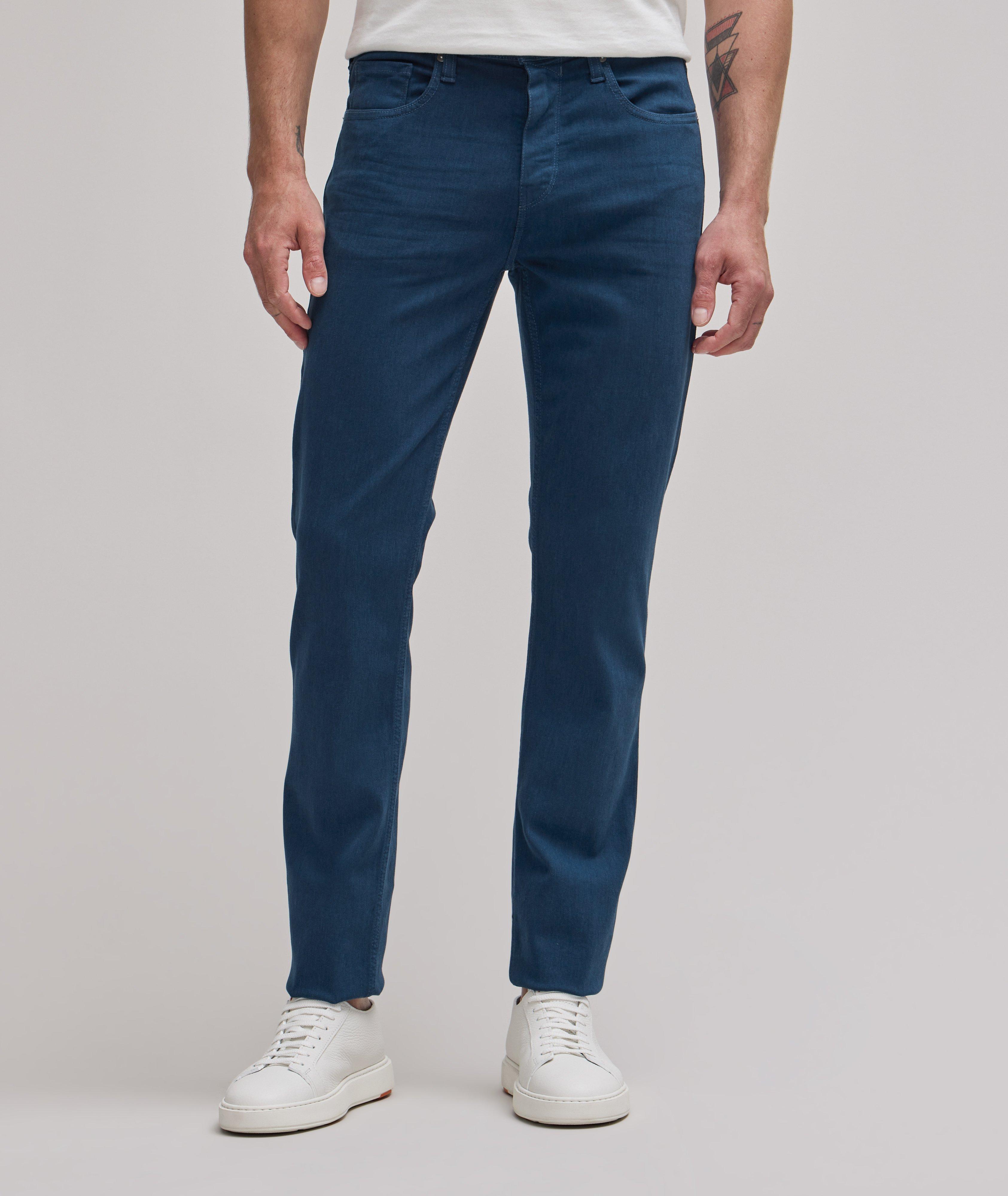 PAIGE Federal Slim Straight In Transcend Pants in Blue for Men