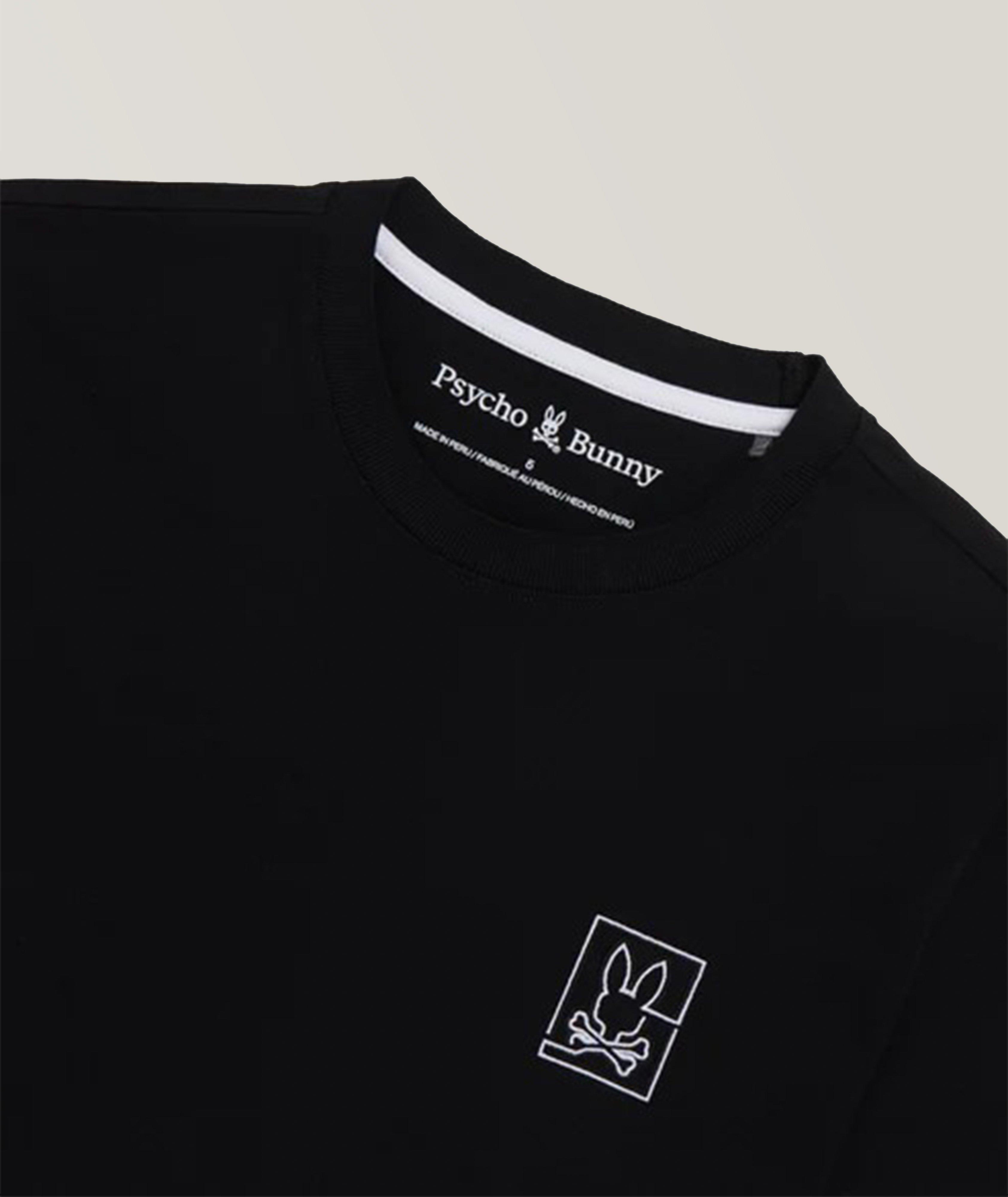 Chester Embroidered Bunny Logo Pima Cotton T-Shirt image 1