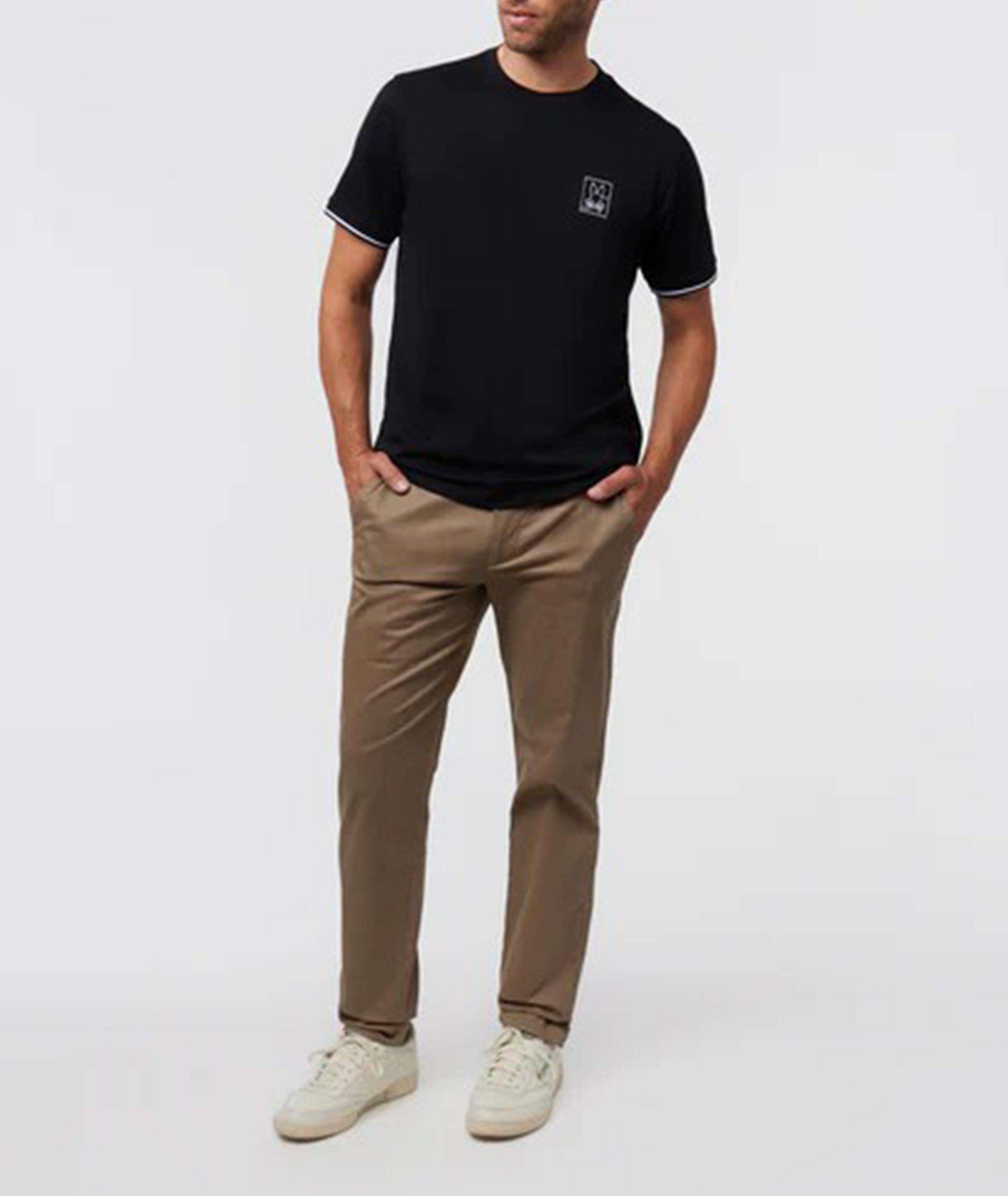 Chester Embroidered Bunny Logo Pima Cotton T-Shirt image 4