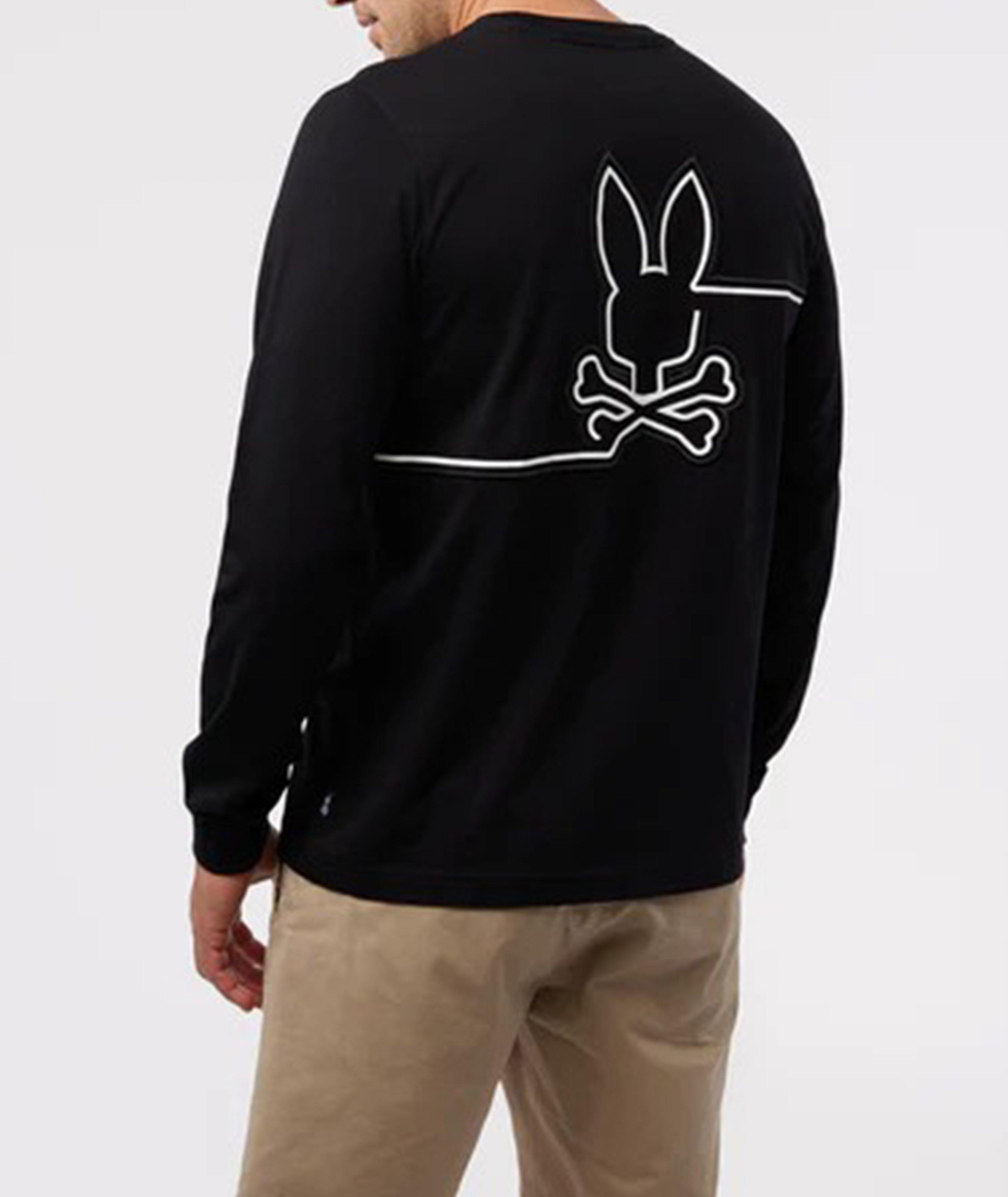 Chester Embroidered Logo Pima Cotton Crewneck Sweater image 3