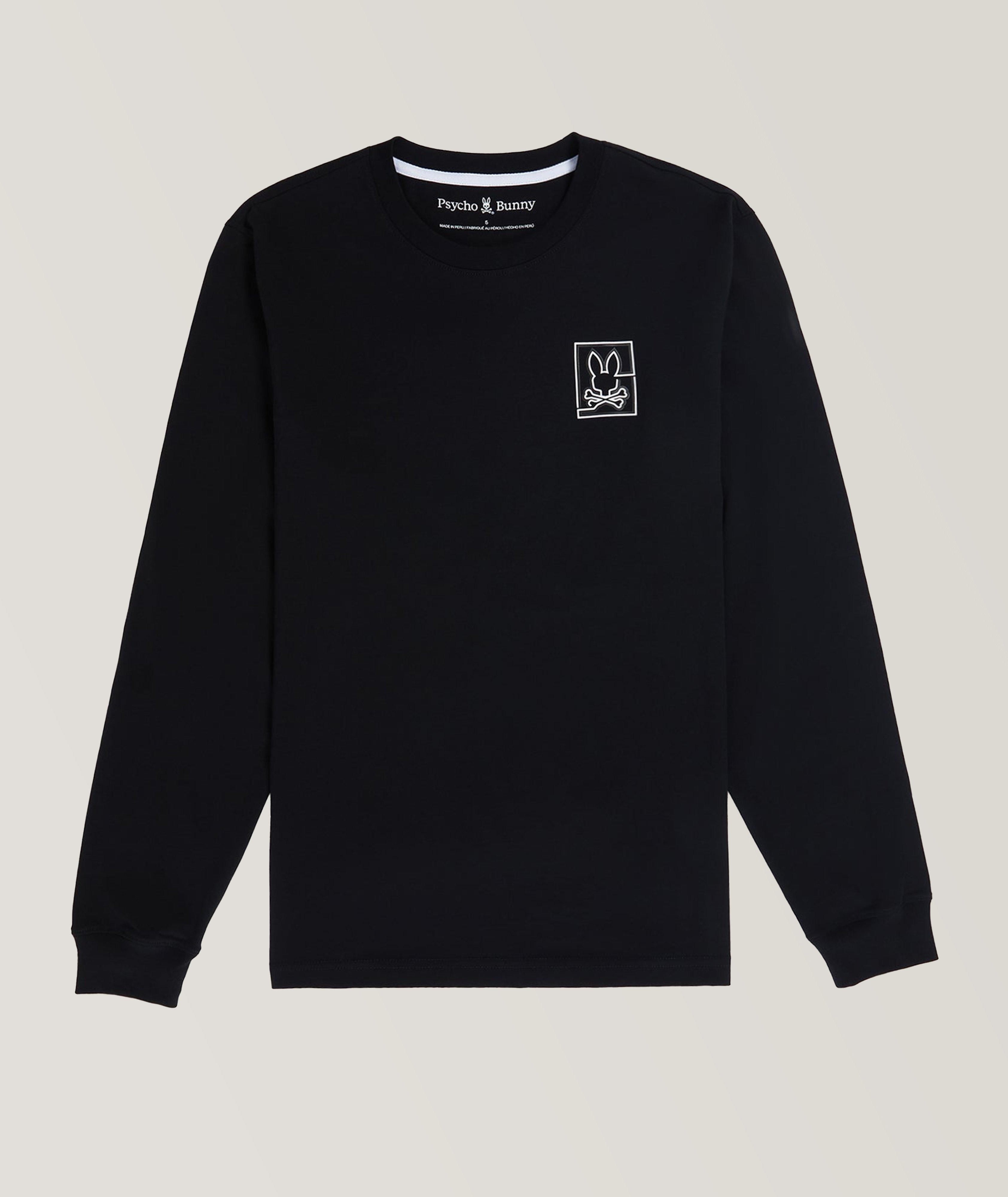 Chester Embroidered Logo Pima Cotton Crewneck Sweater image 0