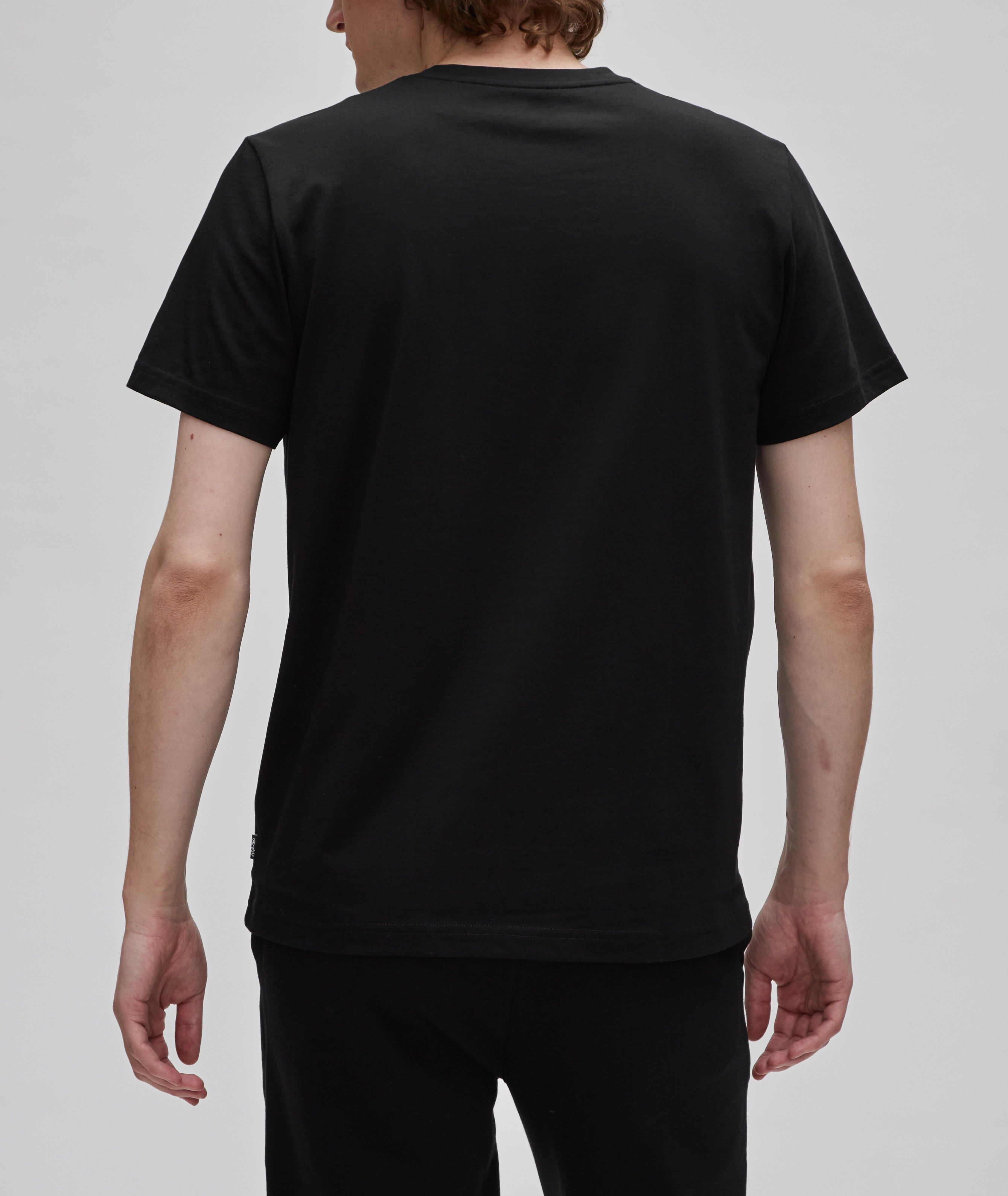 T-shirt en coton pima avec logo, collection Chicago image 2