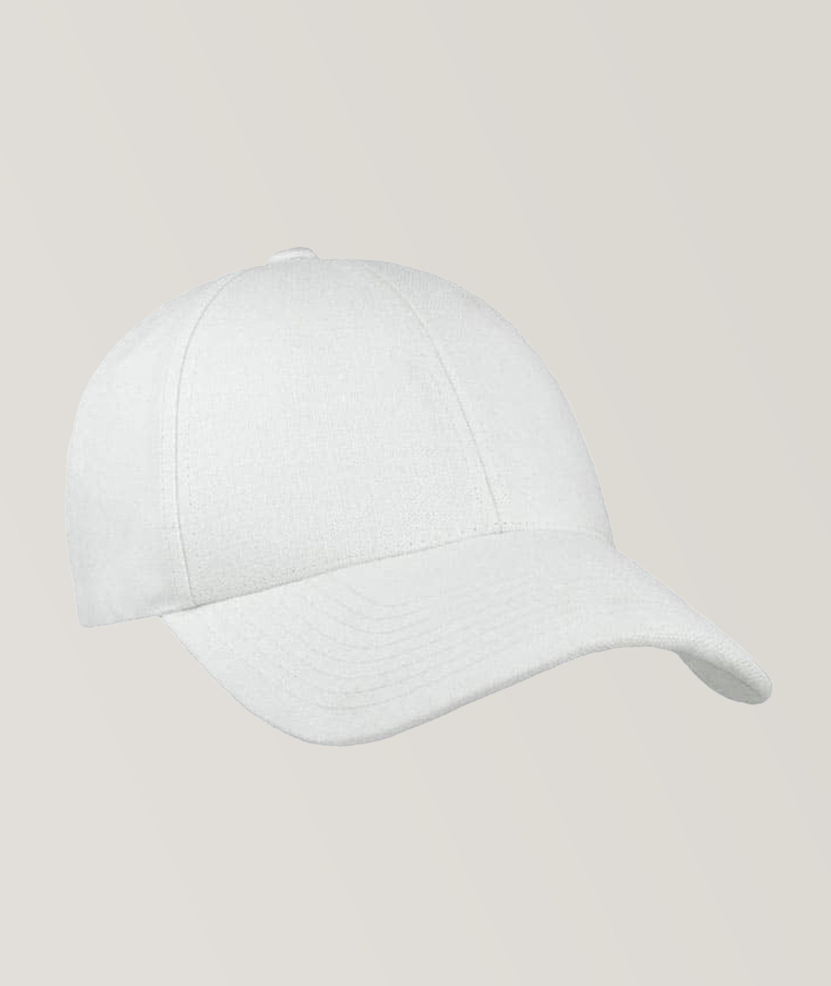 Shell Linen Baseball Cap image 0
