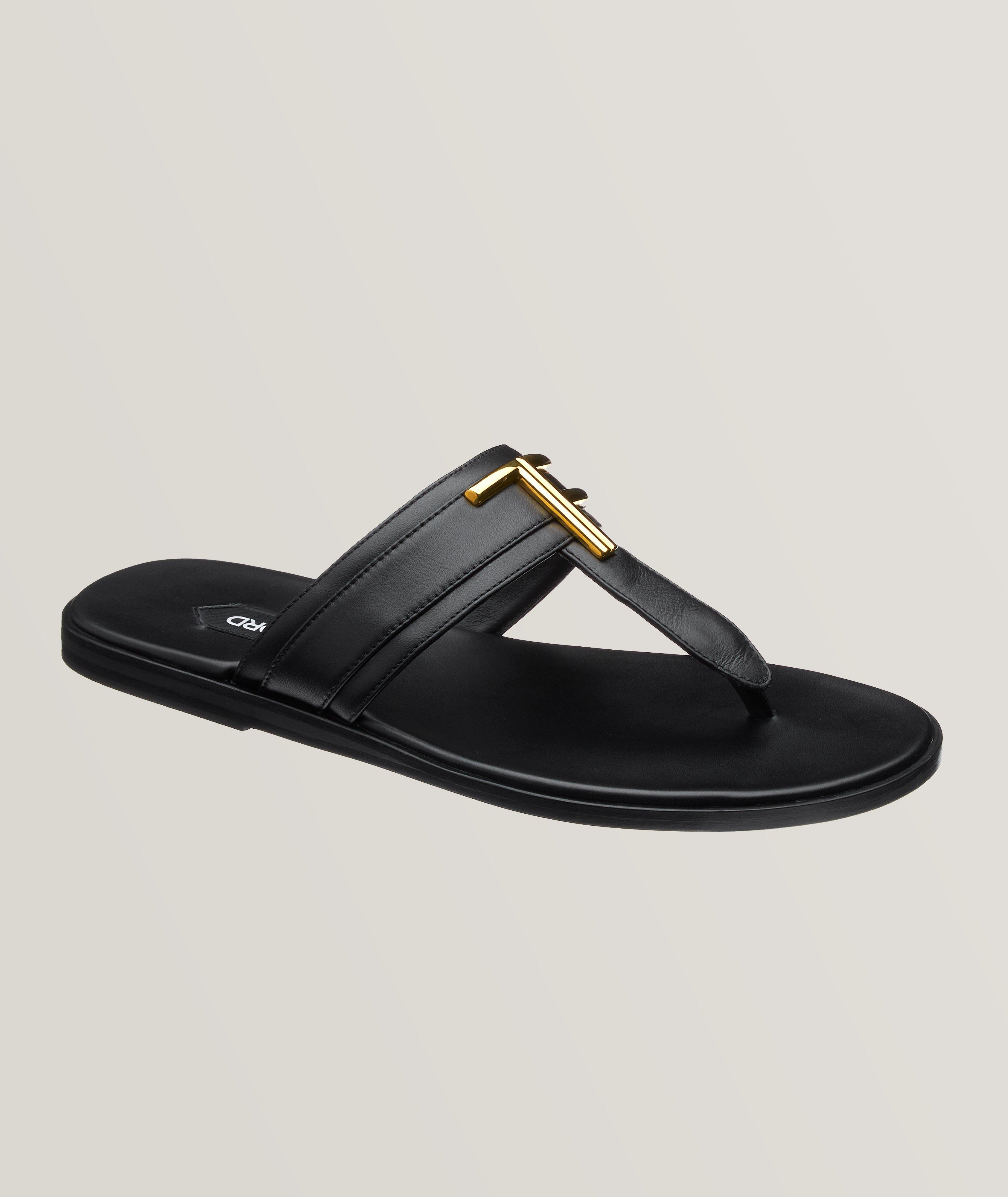 TOM FORD Sandale Brighton en cuir