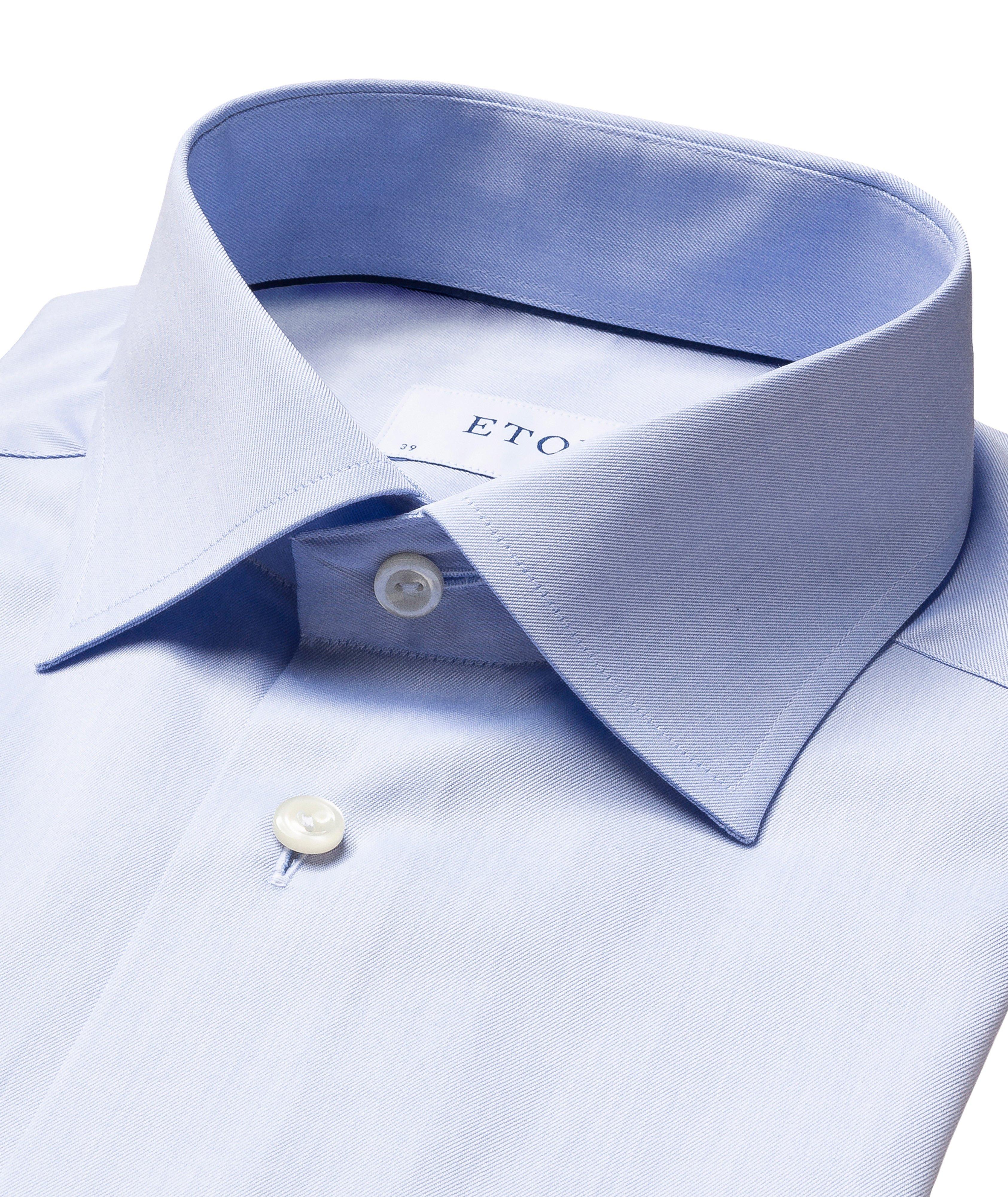 Super Slim Fit Twill Dress Shirt image 4