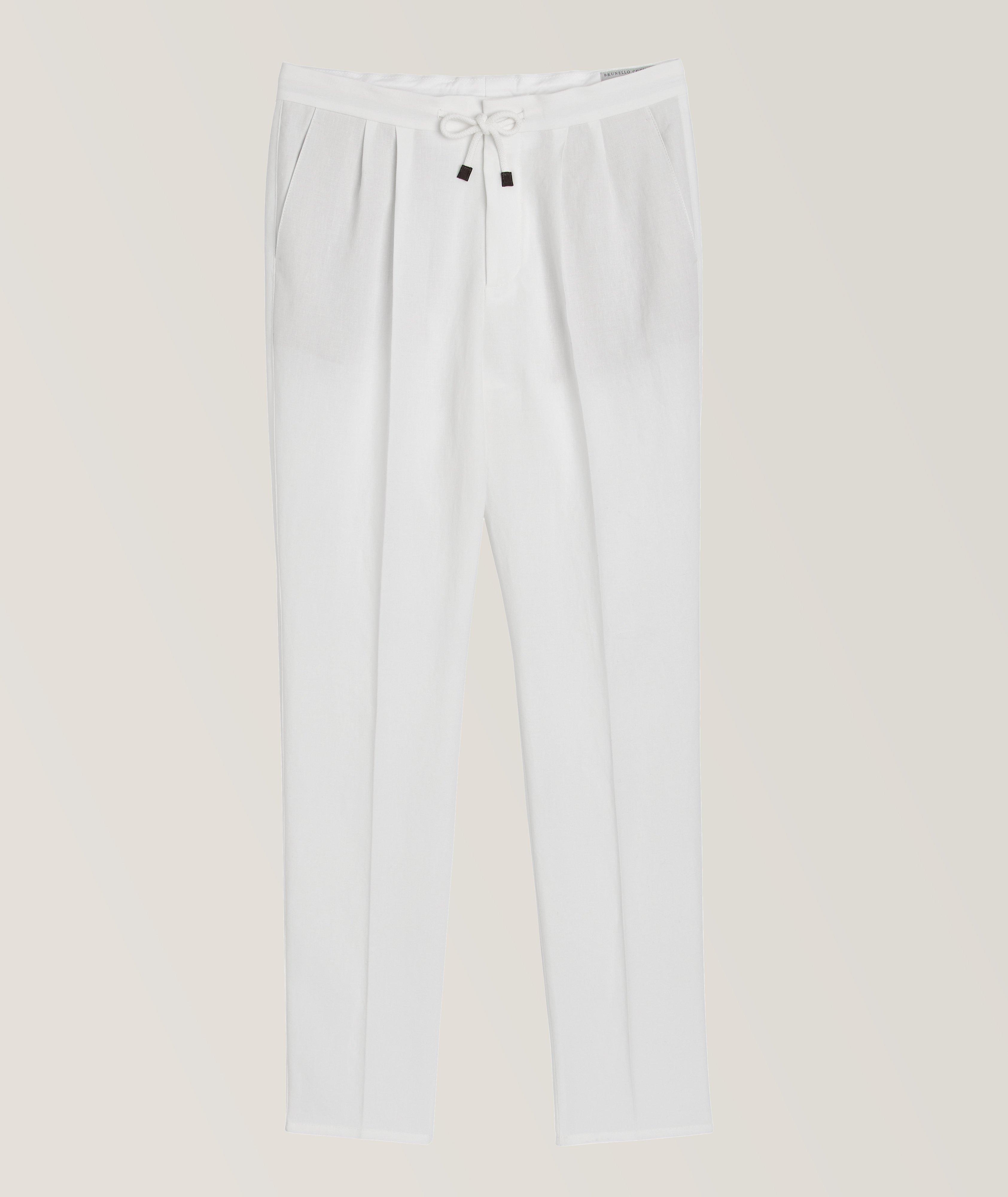 Lina Pleated Drawstring Trouser