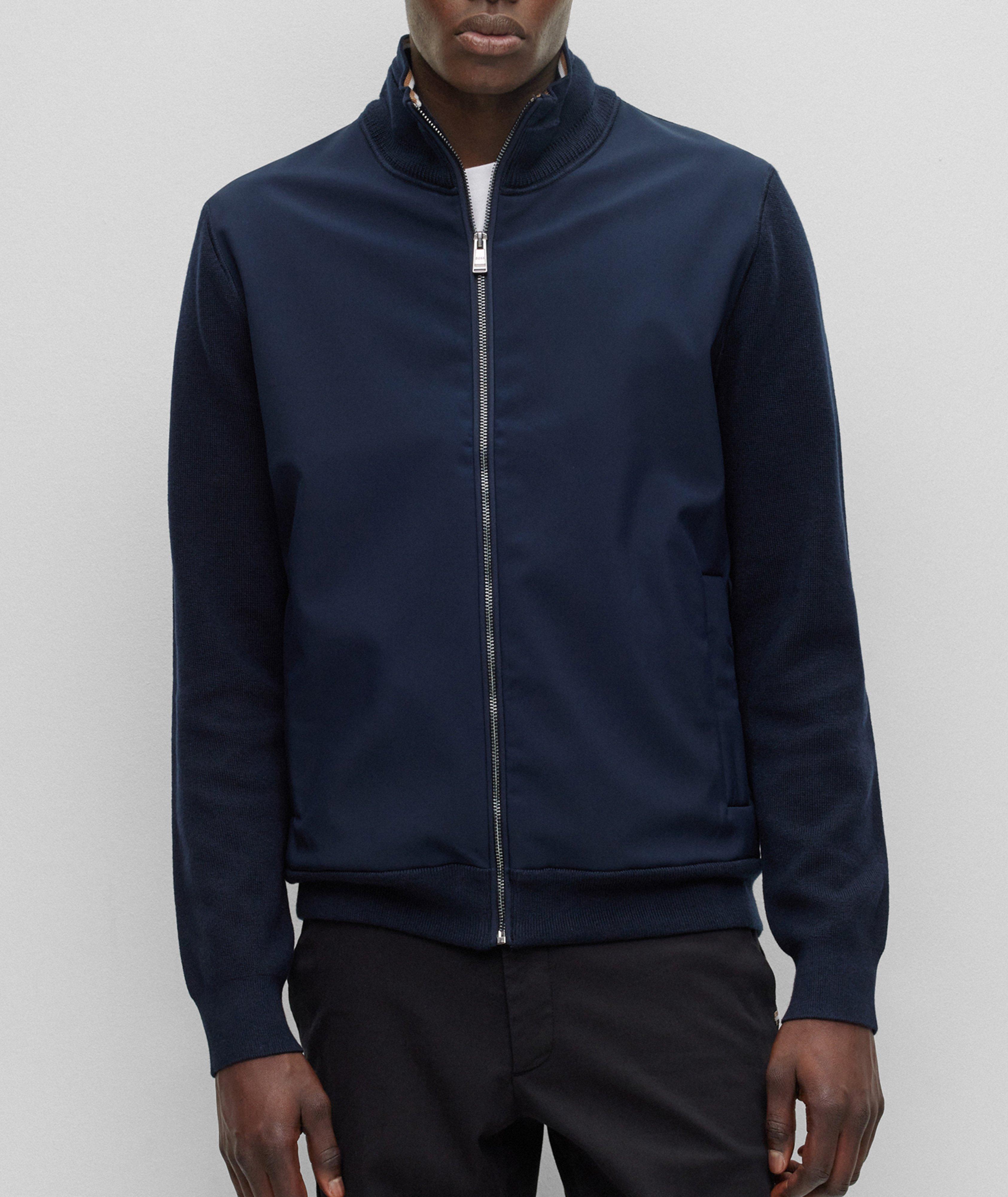 Regular Fit Two-Way Zip Jacket image 1