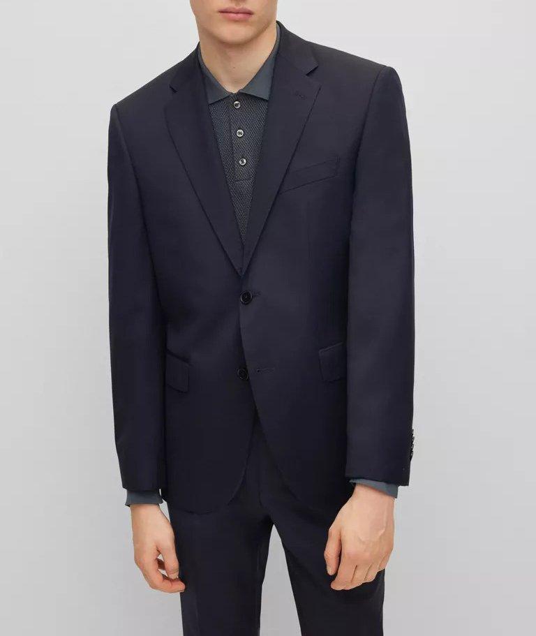 Single-Breasted Virgin-Wool Serge Sport Jacket image 1