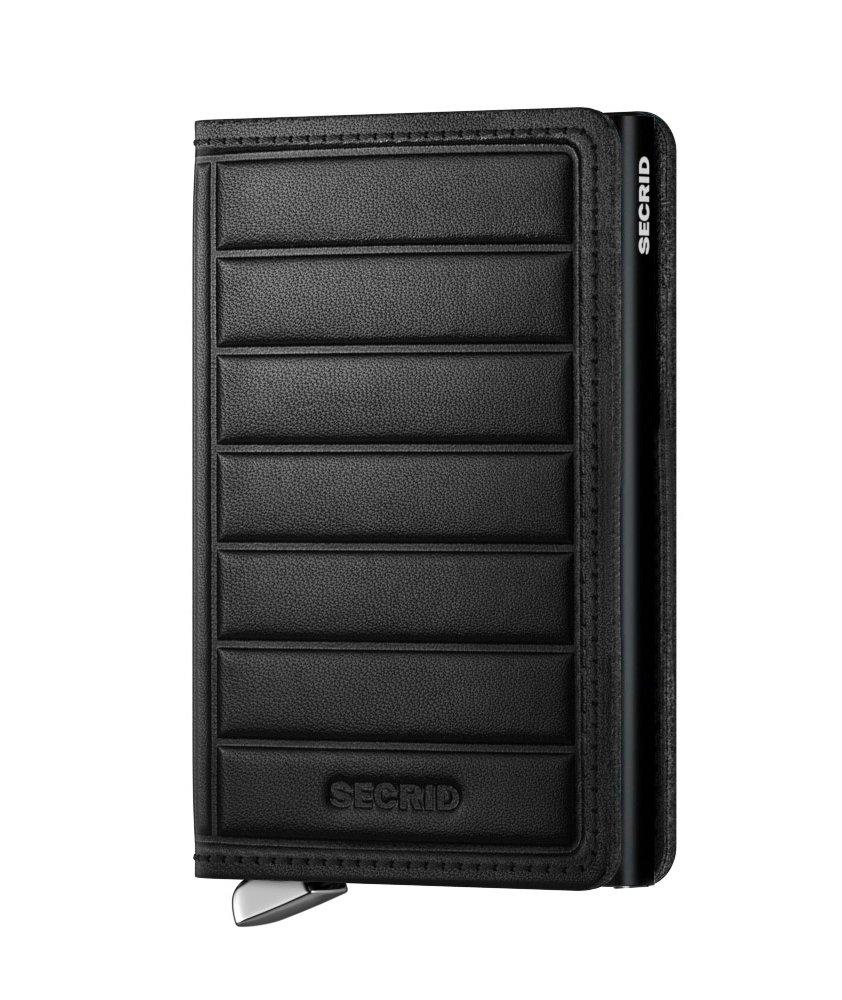 Premium Collection Emboss Lines Sheep Leather Slimwallet image 0