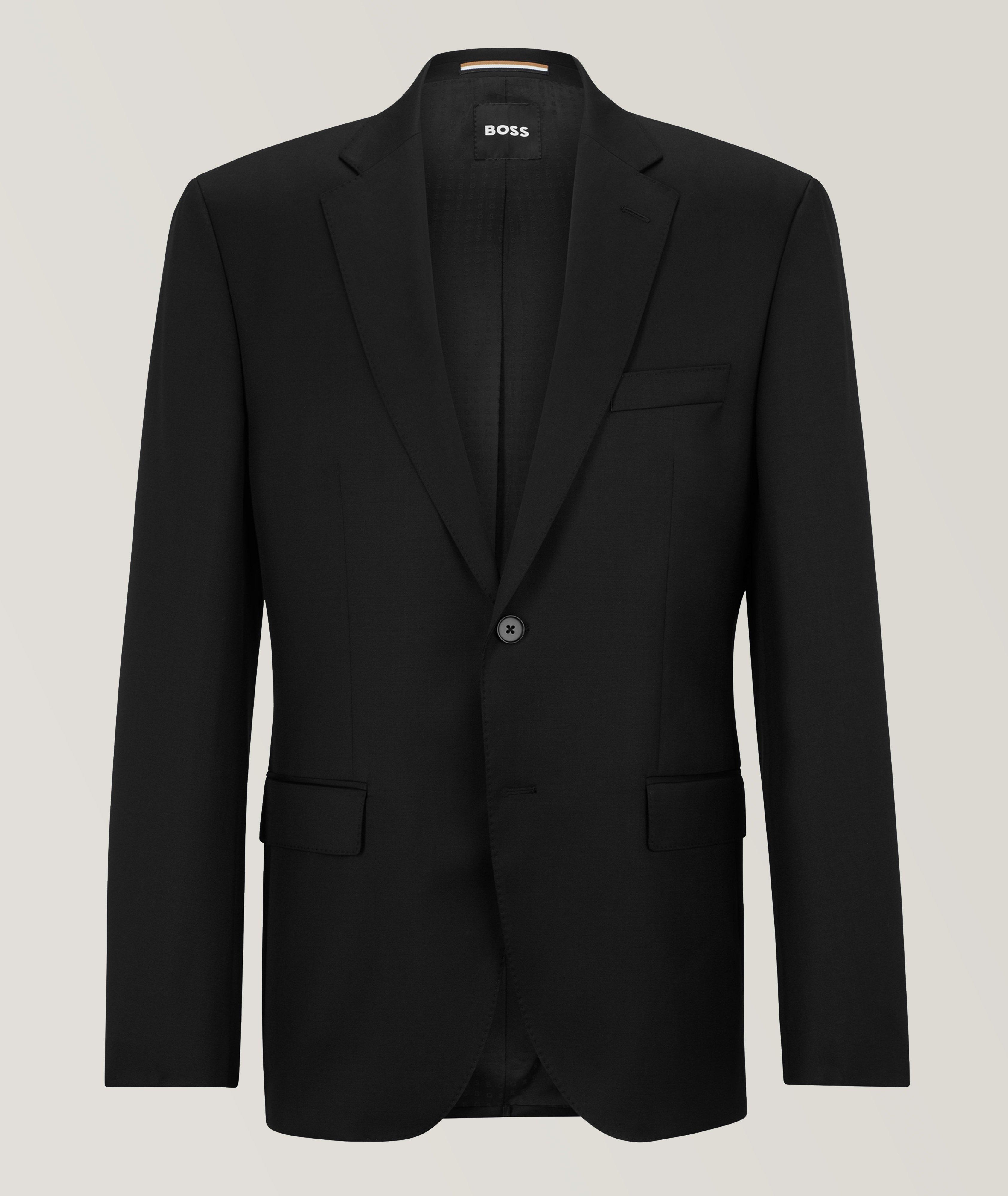 Single-Breasted Virgin-Wool Serge Sport Jacket image 0