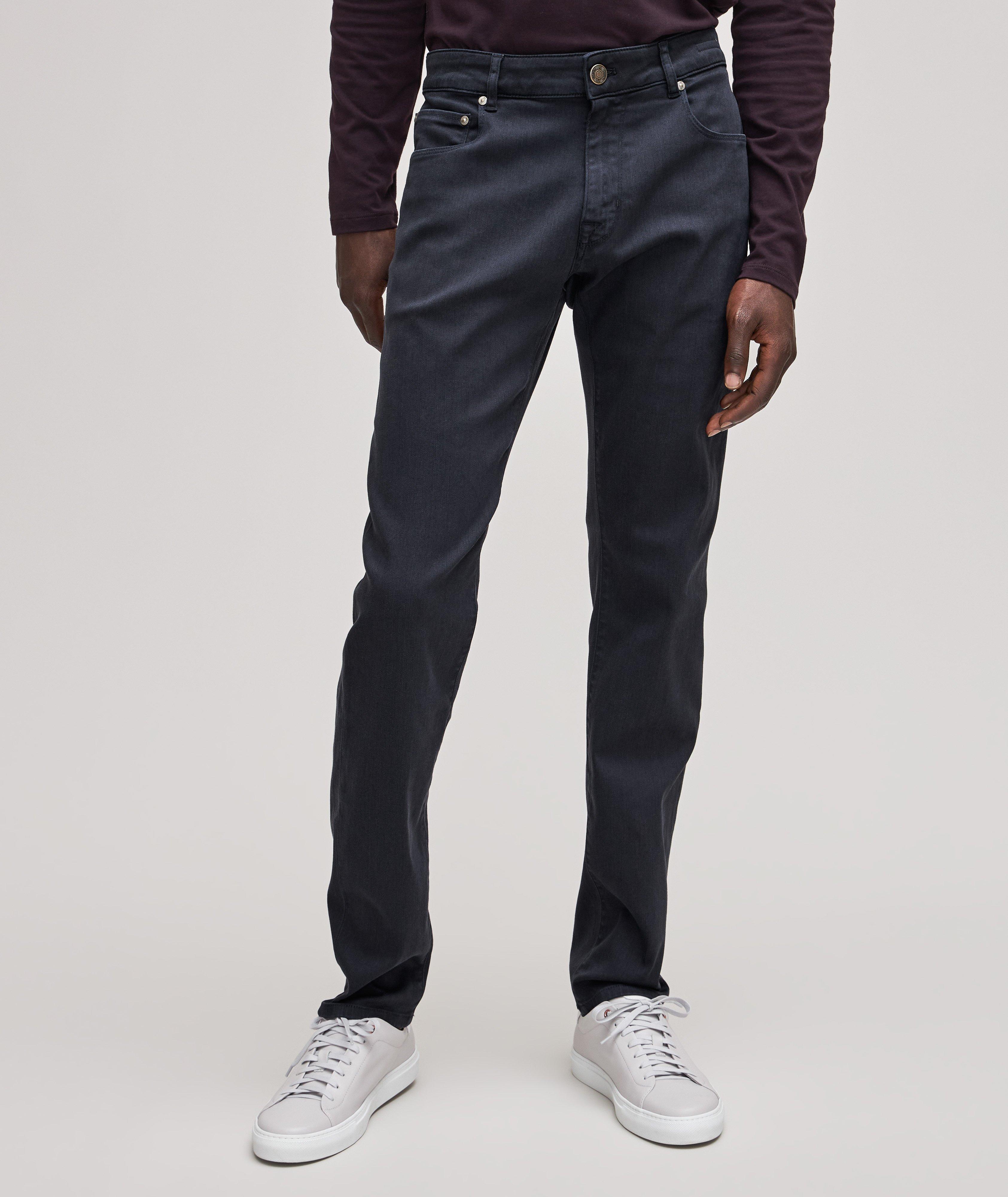 Jazz Five-Pocket Style Stretch-Cotton Jeans image 1