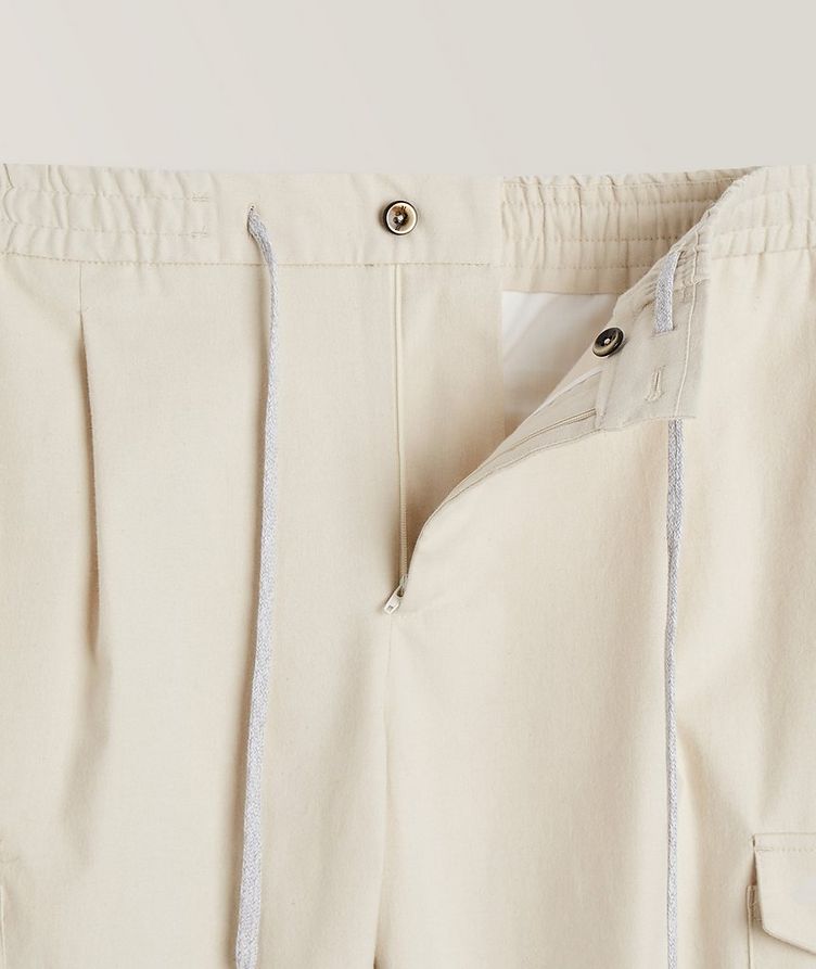 Stretch-Cotton Cargo Pants image 1