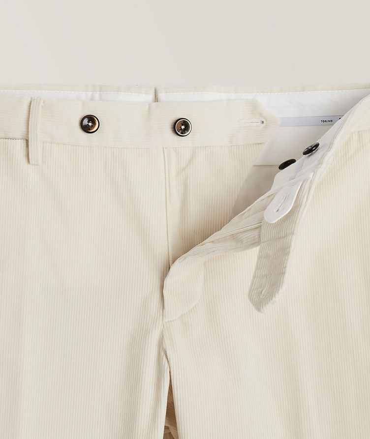 Slim-Fit Corduroy Stertch-Cotton Pants  image 1