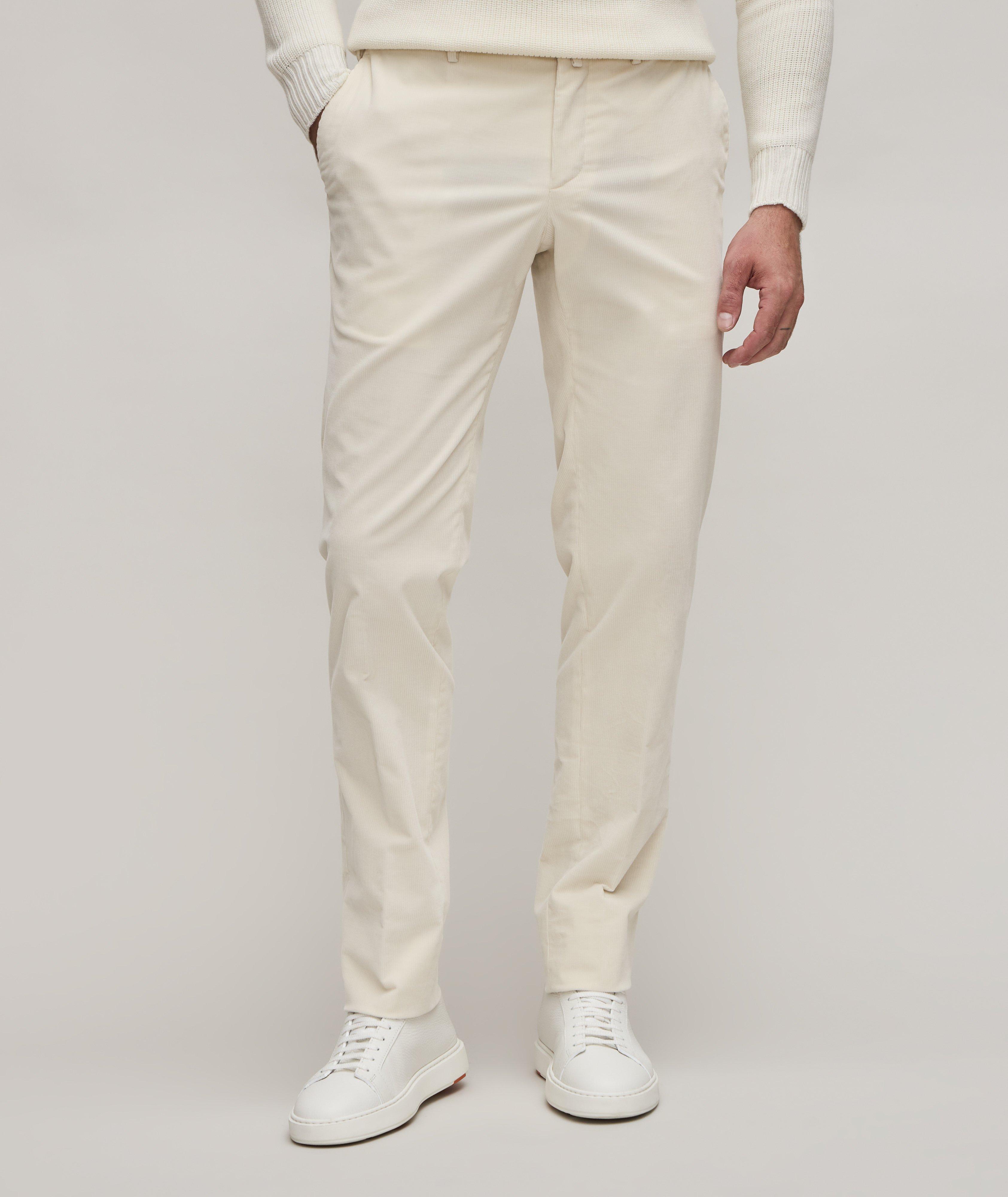 Slim-Fit Corduroy Stertch-Cotton Pants  image 2