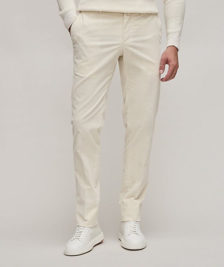 Slim-Fit Corduroy Stertch-Cotton Pants  image 2
