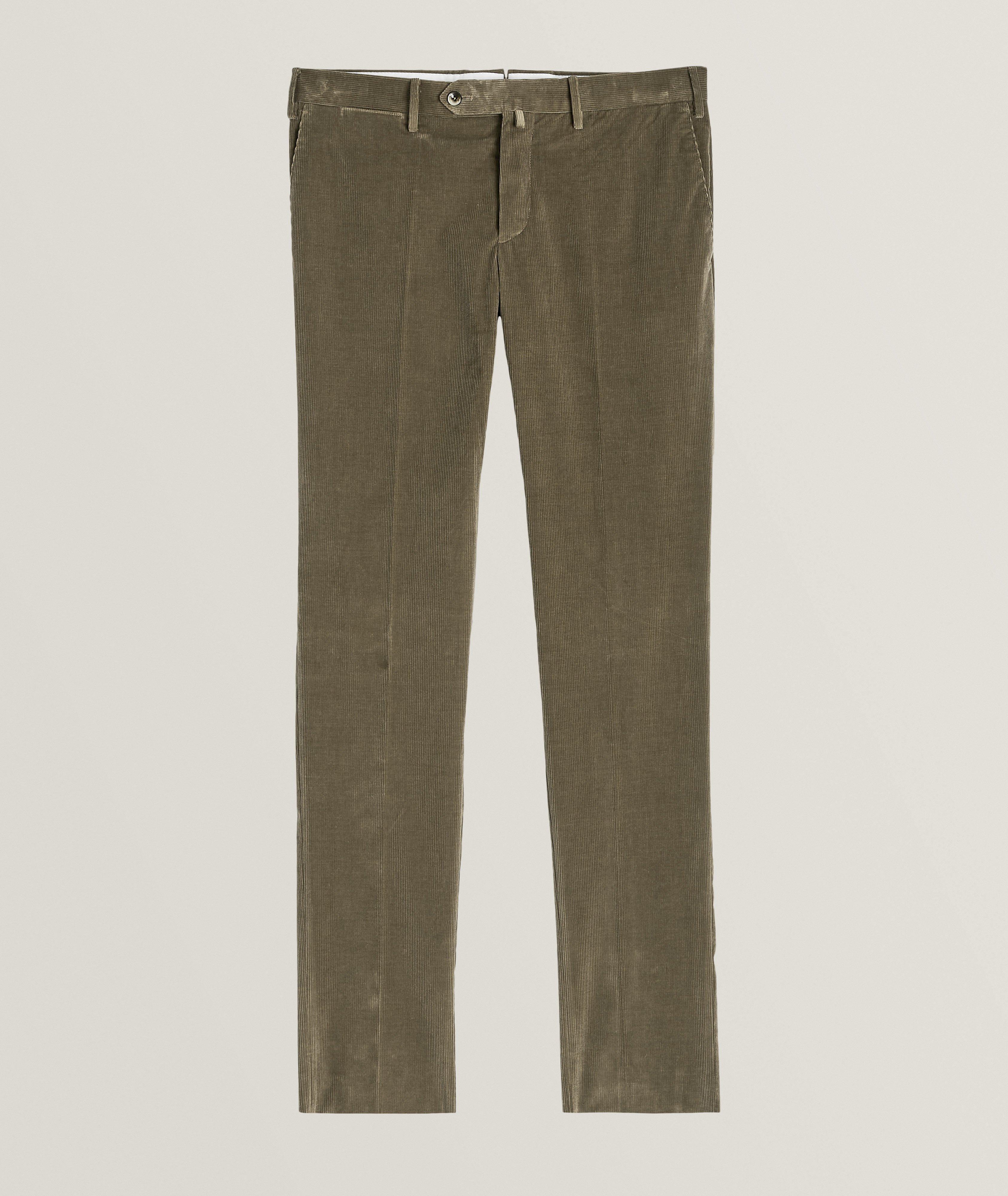 Slim-Fit Corduroy Stertch-Cotton Pants  image 0