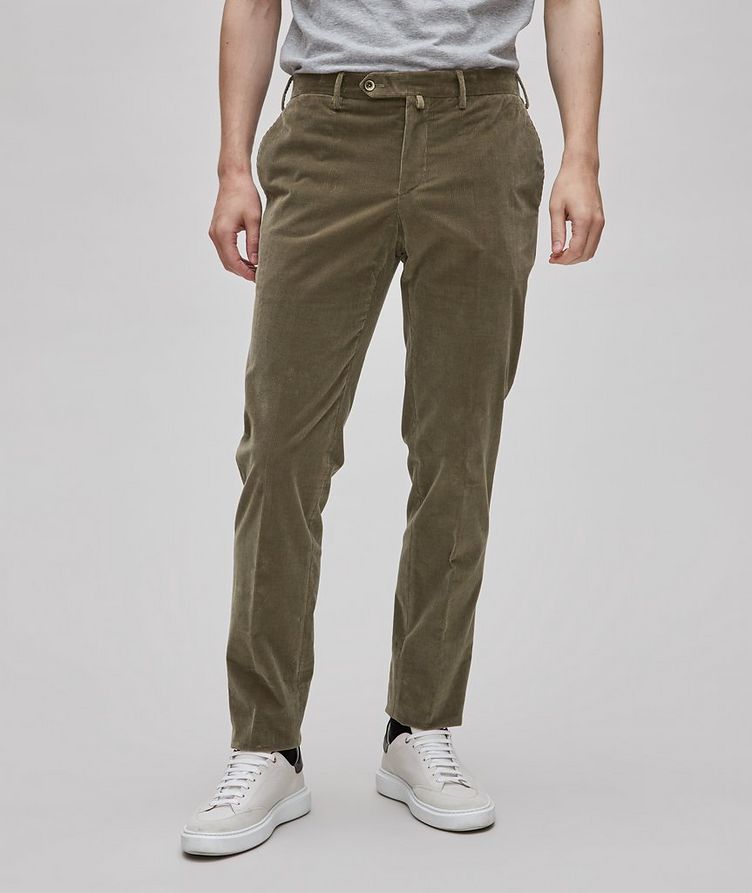 Slim-Fit Corduroy Stertch-Cotton Pants  image 1