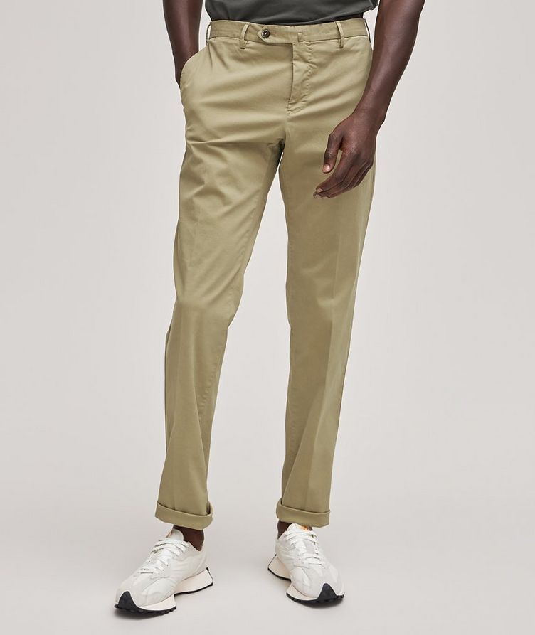 Slim-Fit Stretch-Cotton Chino Pants image 1