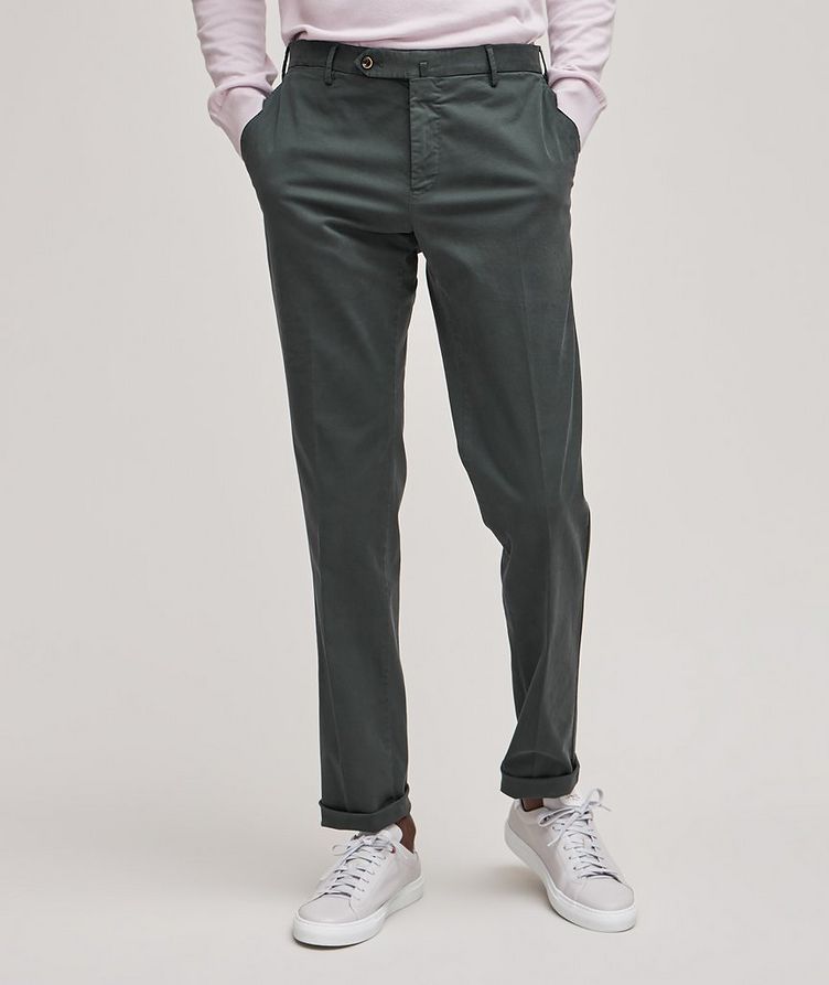 Slim-Fit Stretch-Cotton Chino Pants image 1