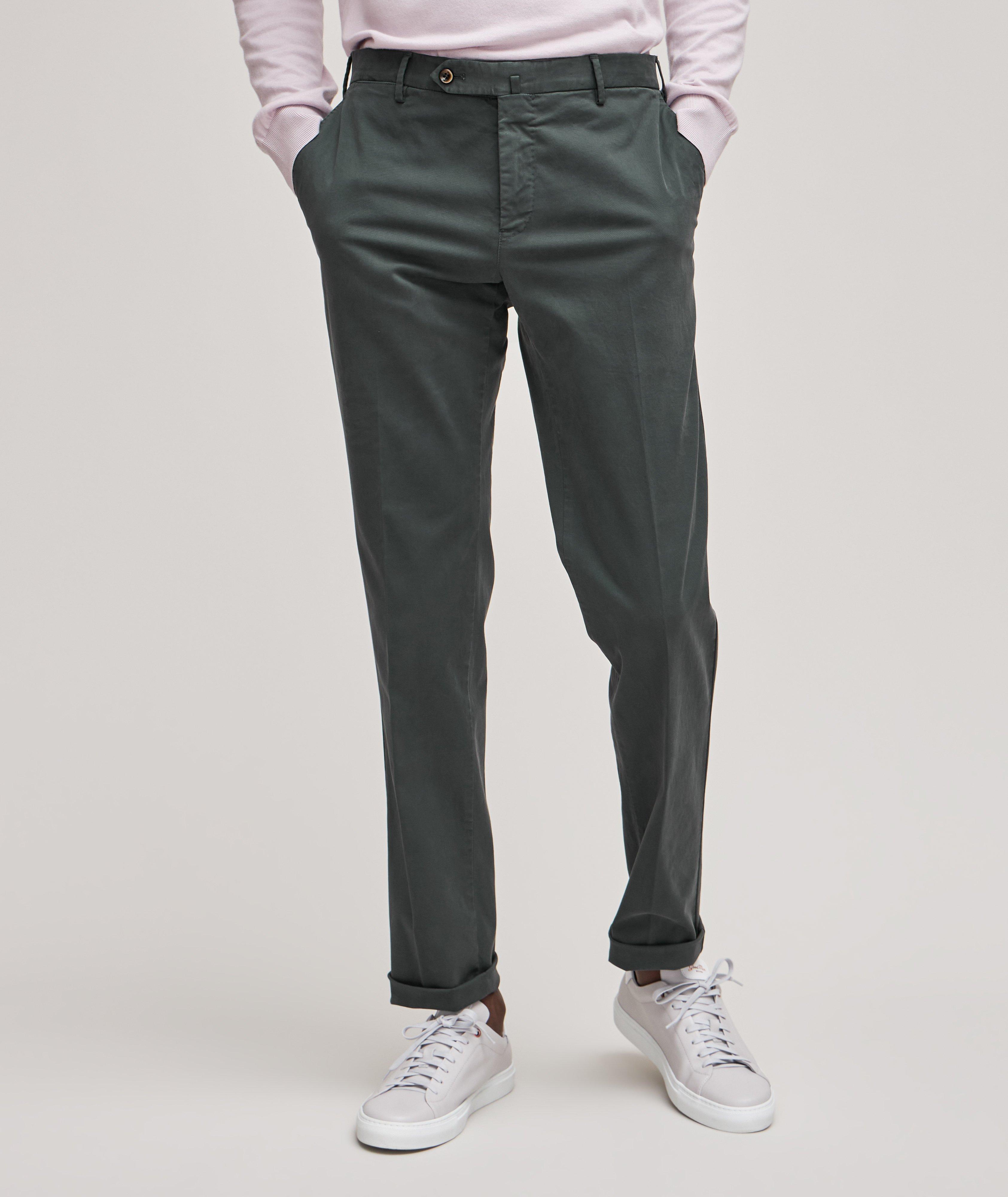 Slim-Fit Stretch-Cotton Chino Pants image 1