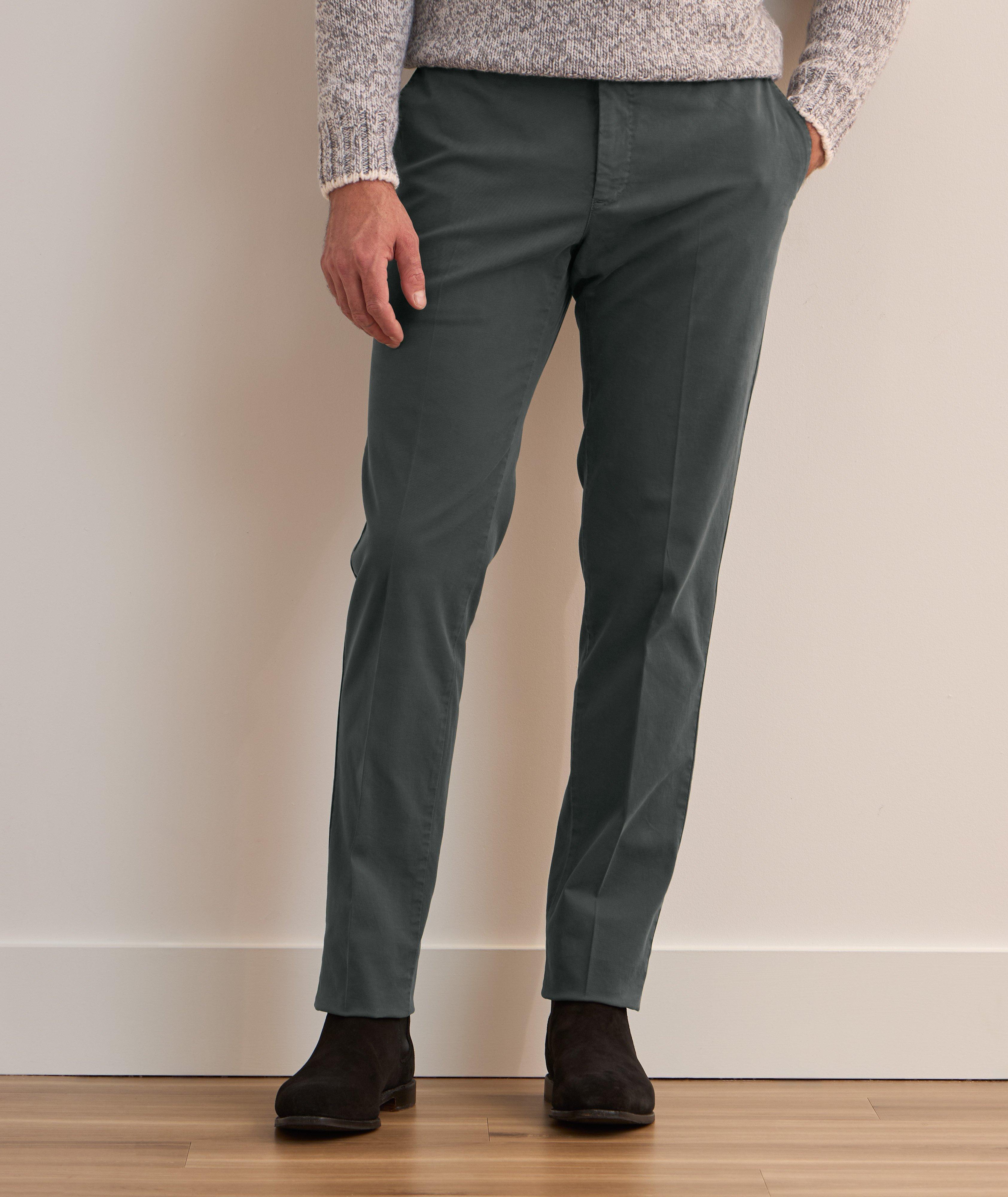 Slim-Fit Stretch-Cotton Chino Pants image 3